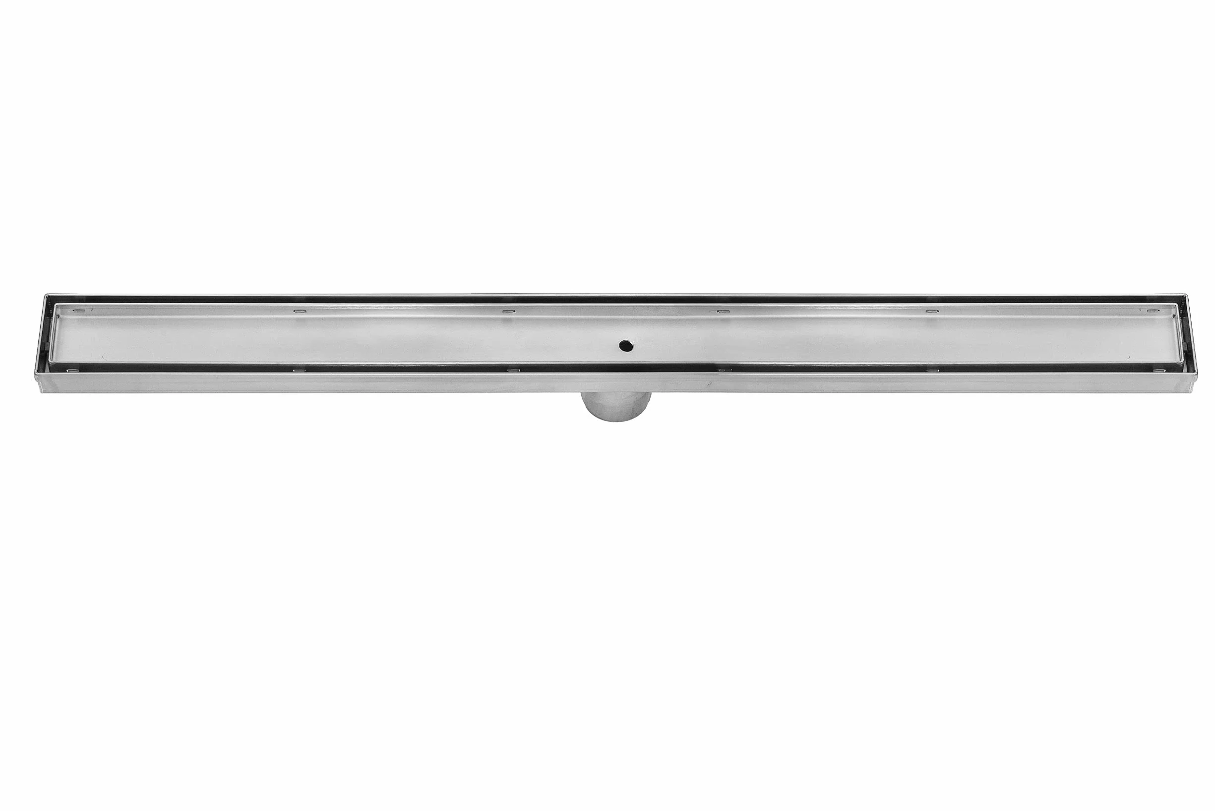 Szczotkowana stal nierdzewna liniowa wkładka odpływowa - 102 cm