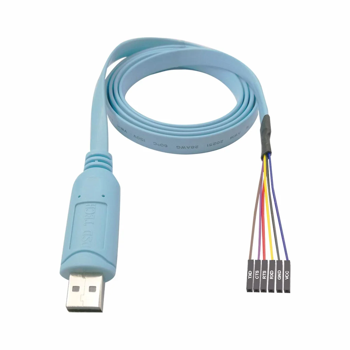 DSD TECH SH-U09BL kabel szeregowy USB do TTL CP2102N 1,2 m