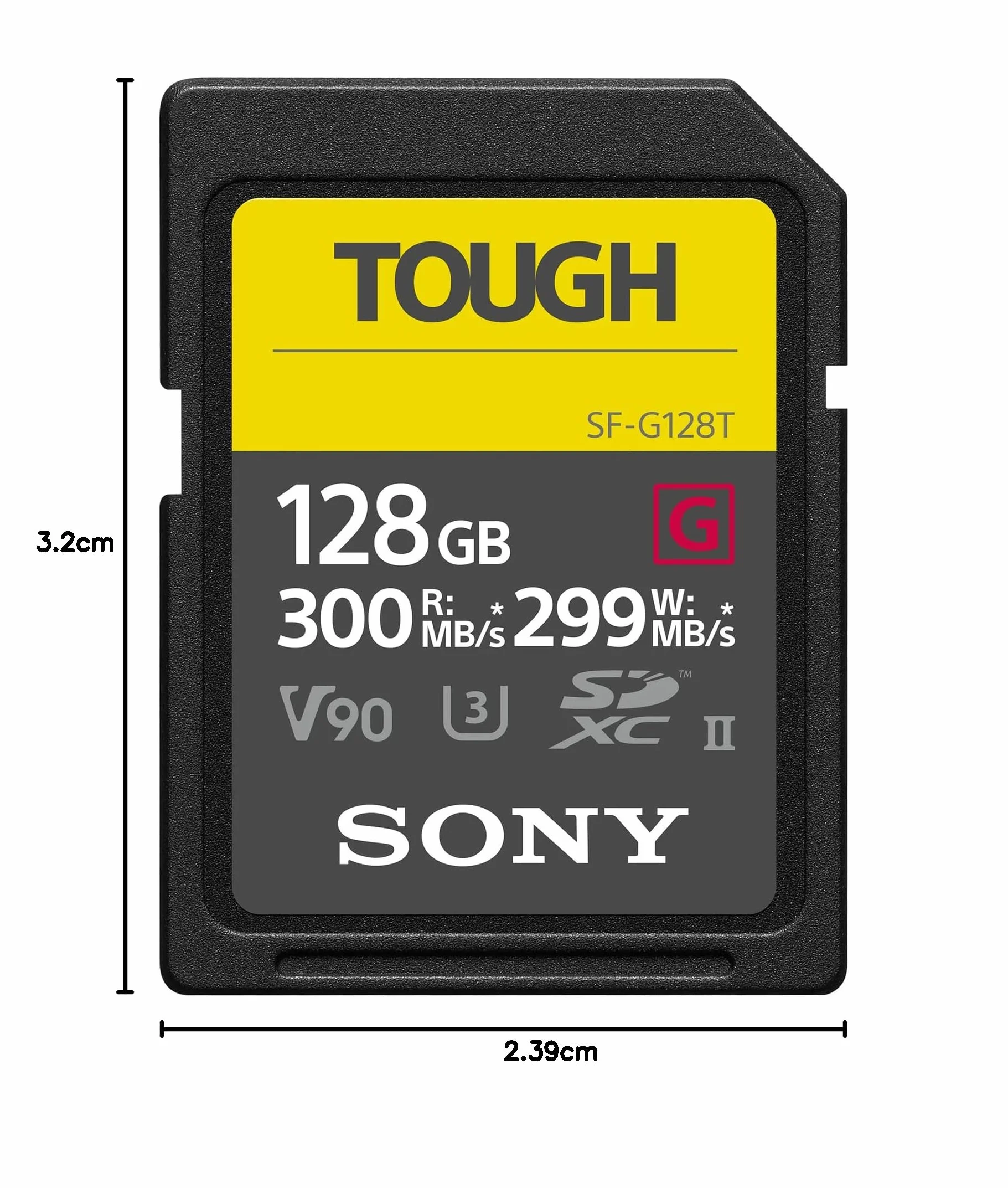 Sony Tough Karta Pamięci Flash 128 GB Czarny