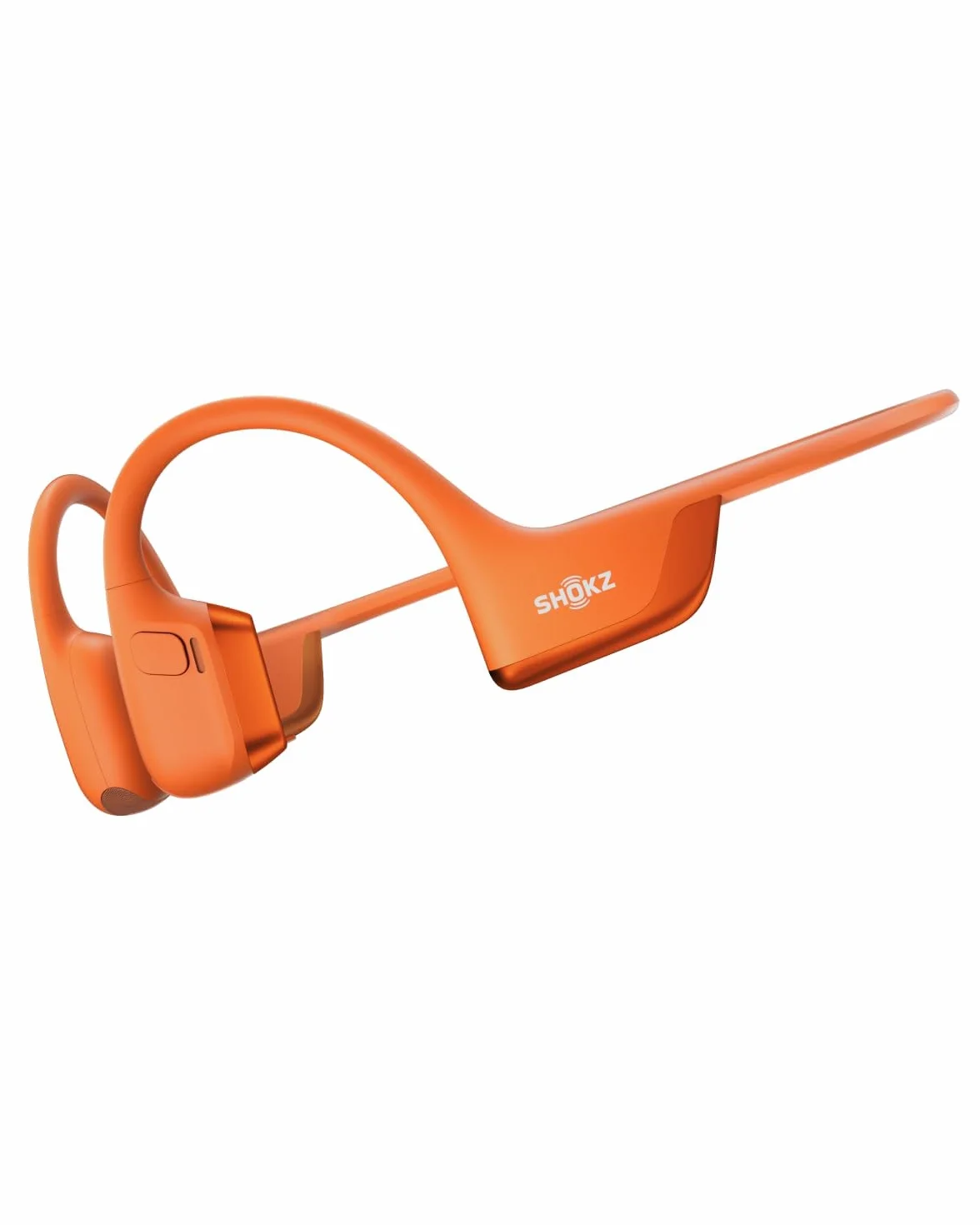 SHOKZ Słuchawki Sportowe OpenRun Pro 2 Mini z Przewodnictwem Kostnym, Bezprzewodowe z Bluetooth 5.3, Mikrofony Redukujące Hałas,12h Czasu Odtwarzania, USB-C Szybkie Ładowanie, Pomarańczowy