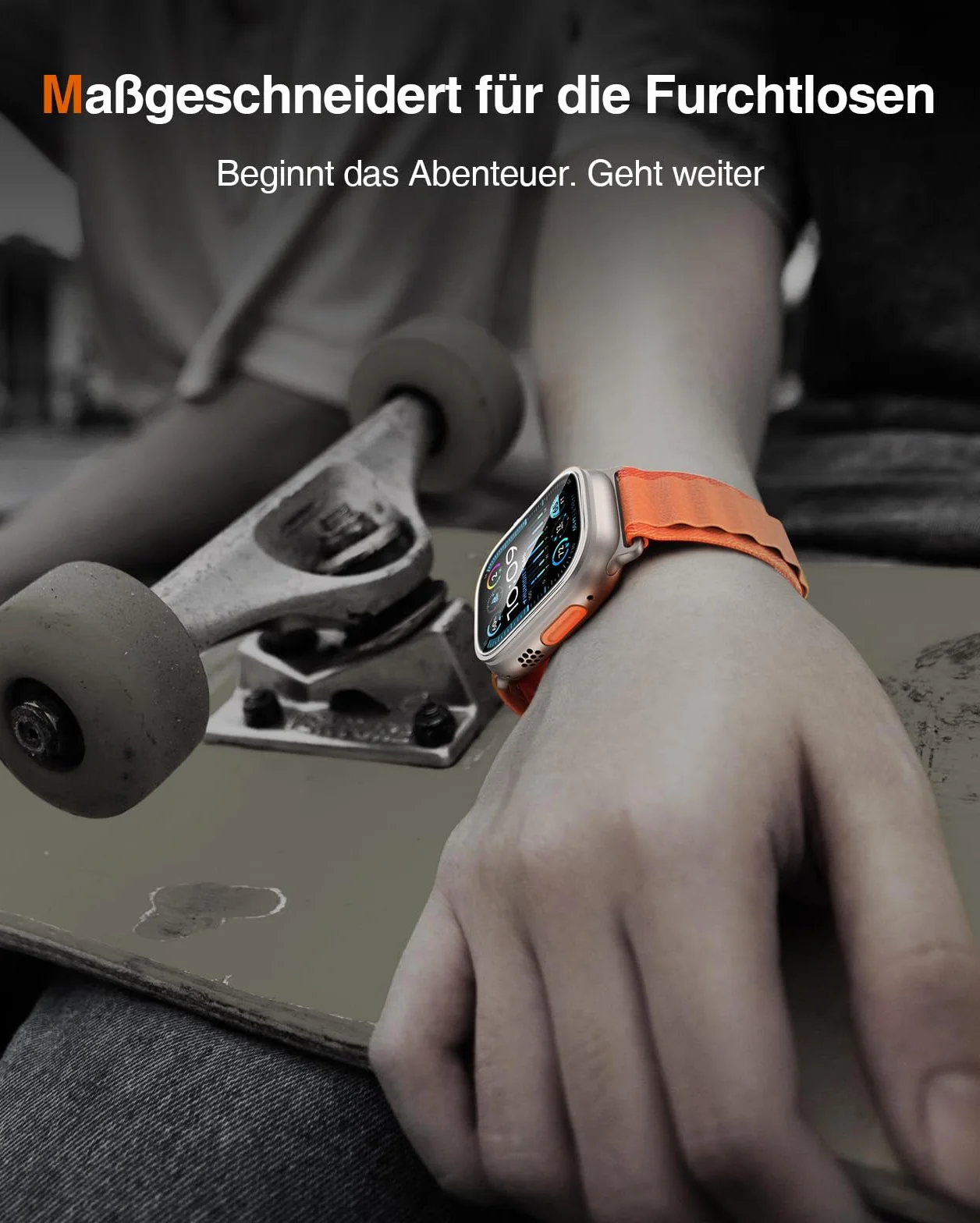 LK [4 szt.] Ochraniacz Ekranu do Apple Watch Ultra 2/49mm - Folia 9H odporna na uderzenia (testy wojskowe), Ultracienka, Antyzarysowaniowa, Pełna przejrzystość
