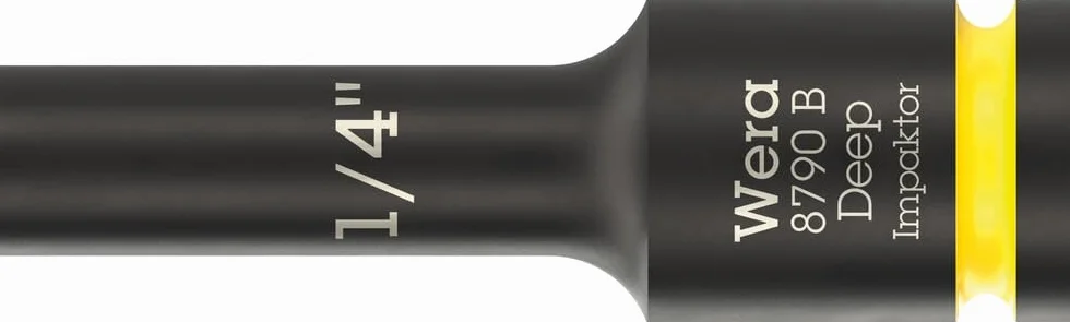 Listwa magnetyczna 9661 B Impaktor Deep Imperial 1 z zestawem kluczy nasadowych, 3/8", 9 części