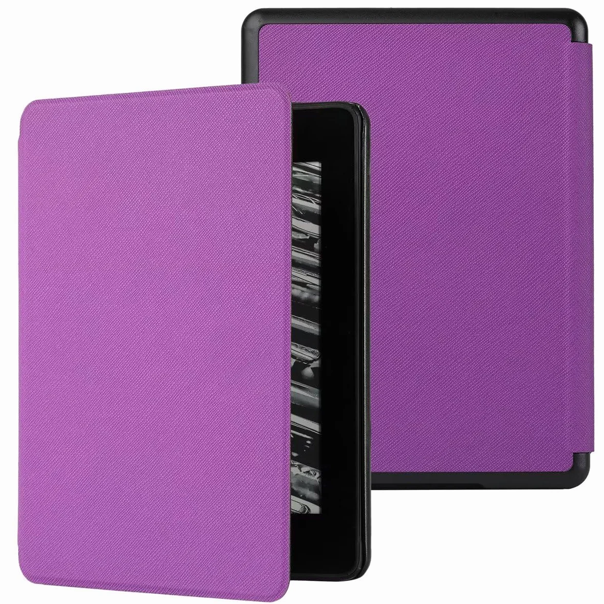 MOKASE Etui Compatible with 6 cal Kindle Paperwhite (Pasuje do Wersji 2012,2013,2015,2016), Numer Modelu: EY21/DP75SDI, Wąski Twardy Pokrowiec Ochronny z Funkcją Inteligent Wake/Sleep, Purple