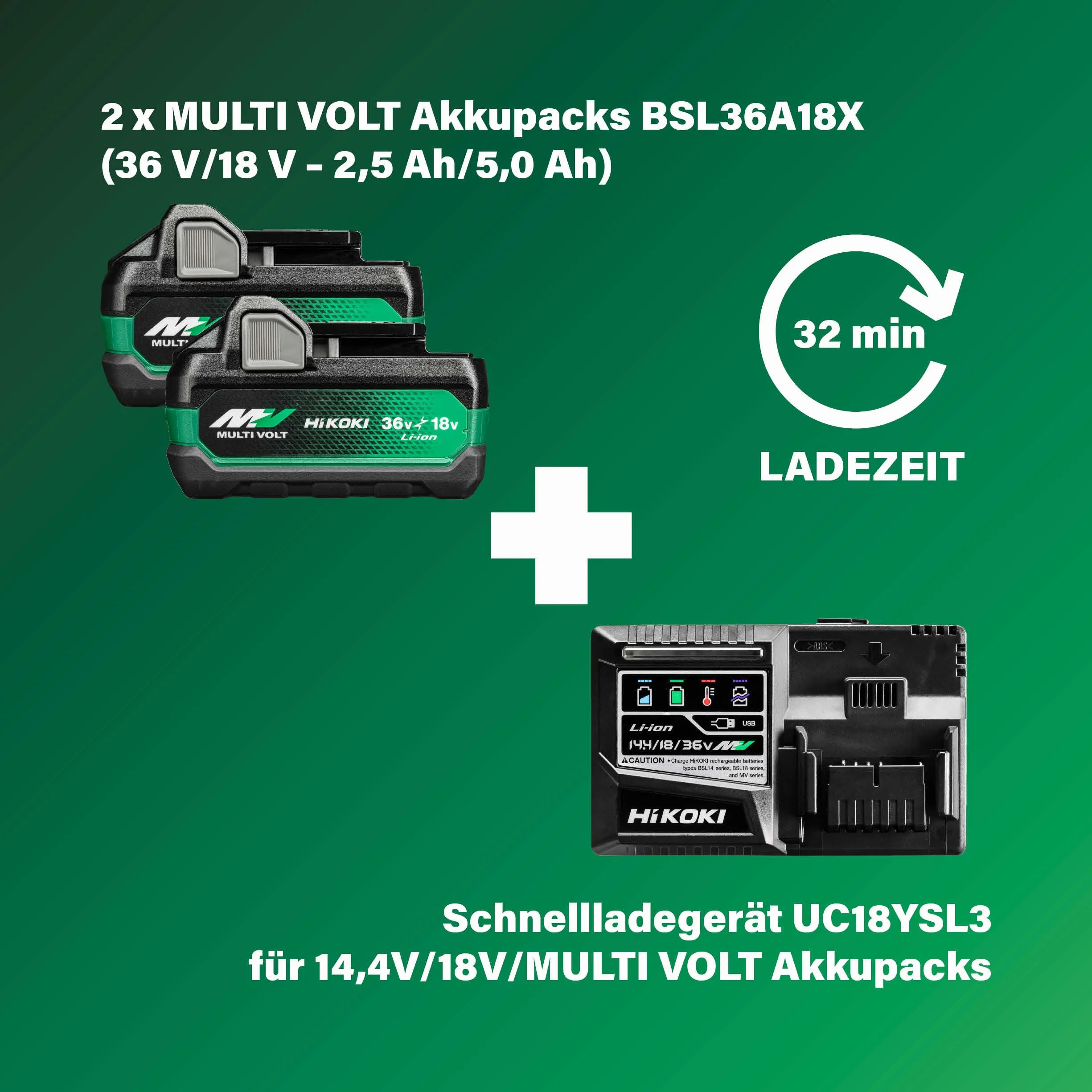 HIKOKI Akumulatorowa wyrzynarka (uchwyt prętowy) CJ36DB (36 V, 2 x 2,5 akumulator litowo-jonowy, silnik bezszczotkowy, cięcia ukośne R/L: 45°, skos: 26 mm, prędkość skokowa: 800-3500 min-1, dostawa w