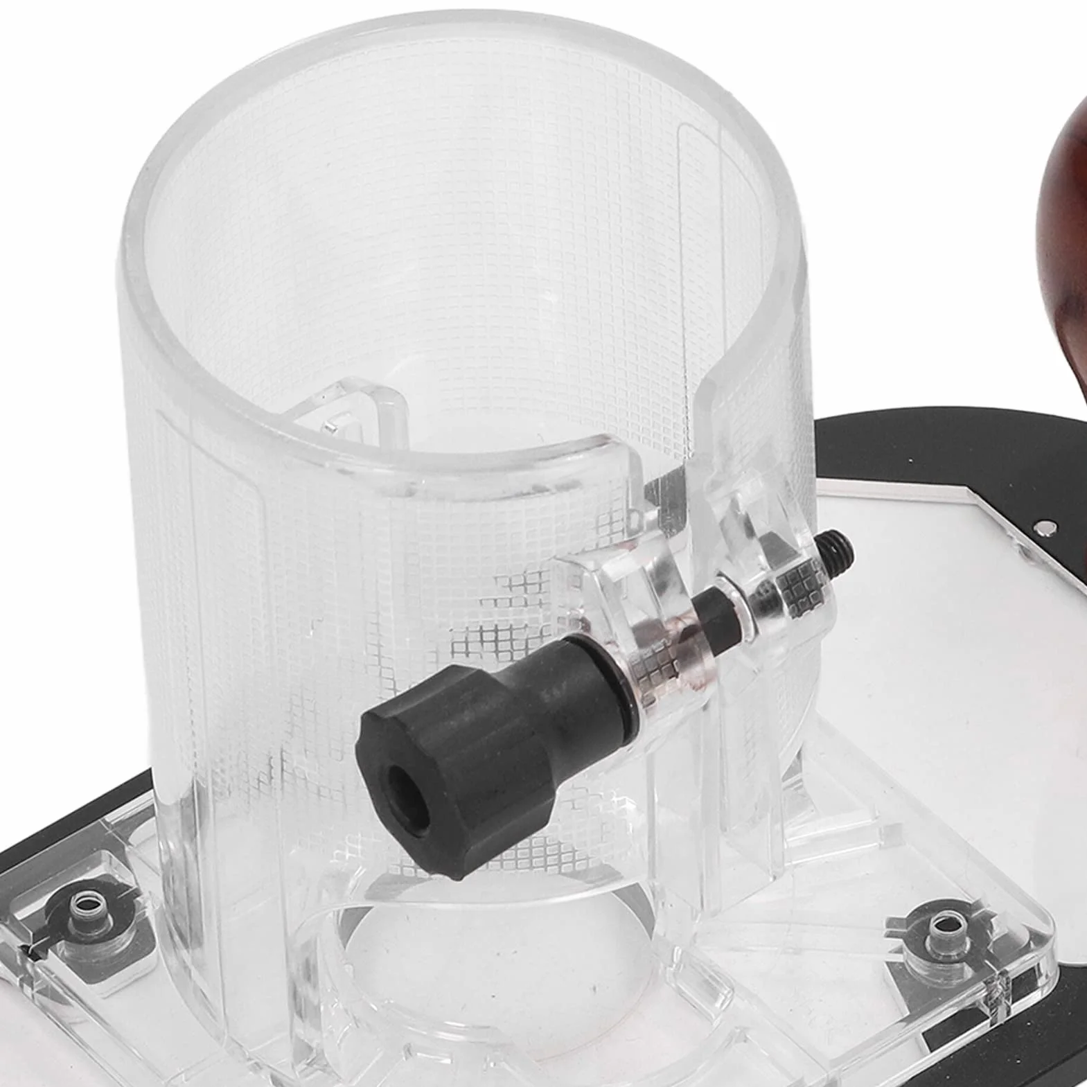 Podstawa trymera do obróbki drewna ochronna przezroczysty plastikowy router elektronarzędzie akcesoria DIY