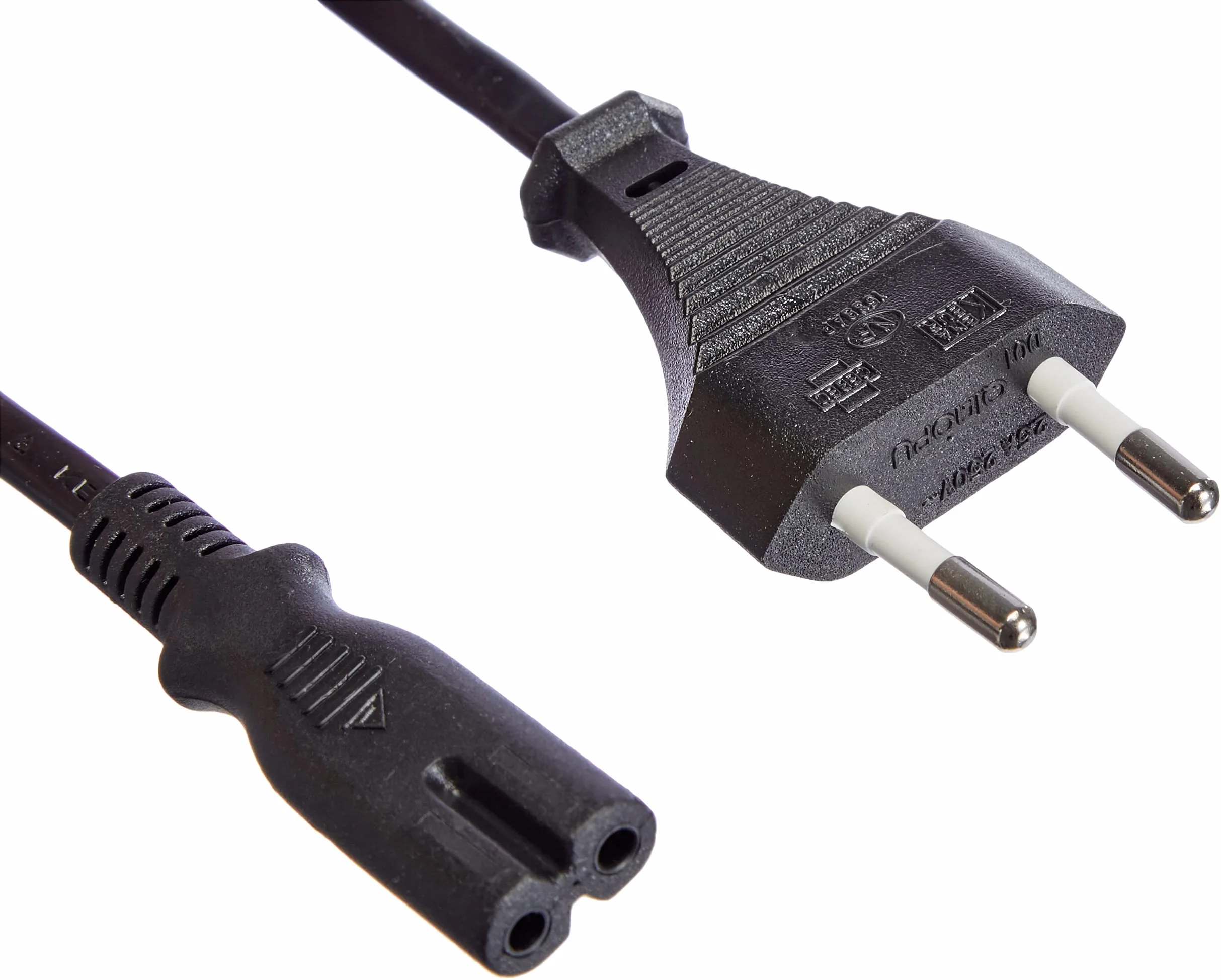 PremiumCord Kabel Zasilający 230V 2m IEC 320 C7 Czarny