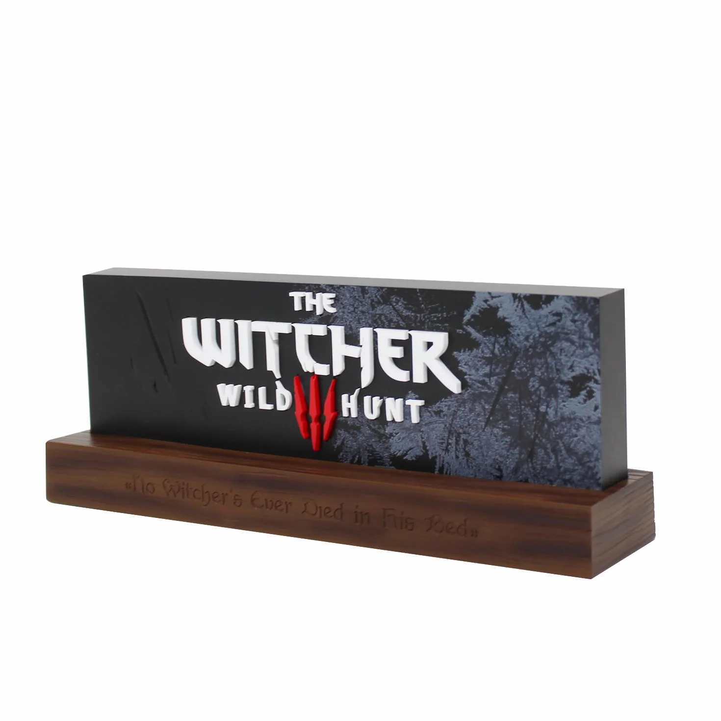 LAMPE LED WITCHER WILD HUNT