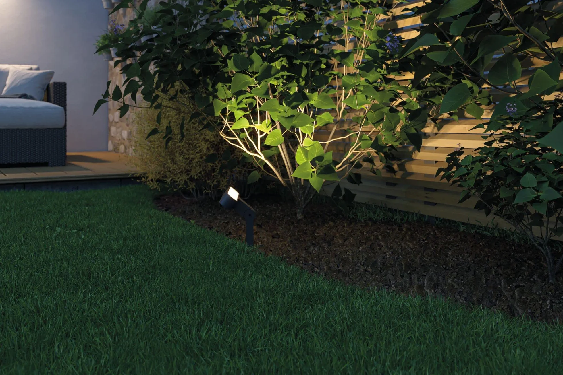 Paulmann 94544 Plug & Shine LED oprawa zewnętrzna Plug & Shine Spot Ito IP65 w zest. 1x6 Watt ściemn. opr. zewn. antracyt, metal, tw. szt. 3000 K