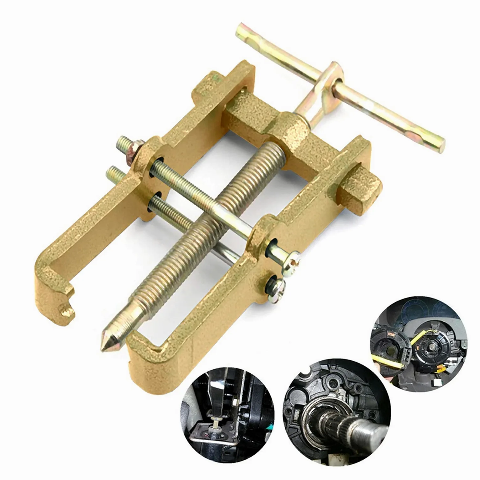 hydrauliska verktyg 1 SZTUK 3 "2 JAW Gear Clater Mechanik Łożysko Kierownica Remover Wyciągu Dolne Akcesoria samochodowe