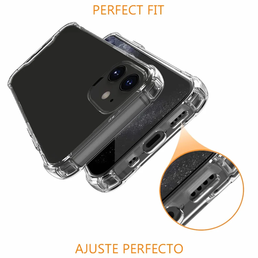 Przezroczyste Etui Silikonowe TPU do HONOR PAD 10 12,1", 0,33mm, Wzmocnione Rogi