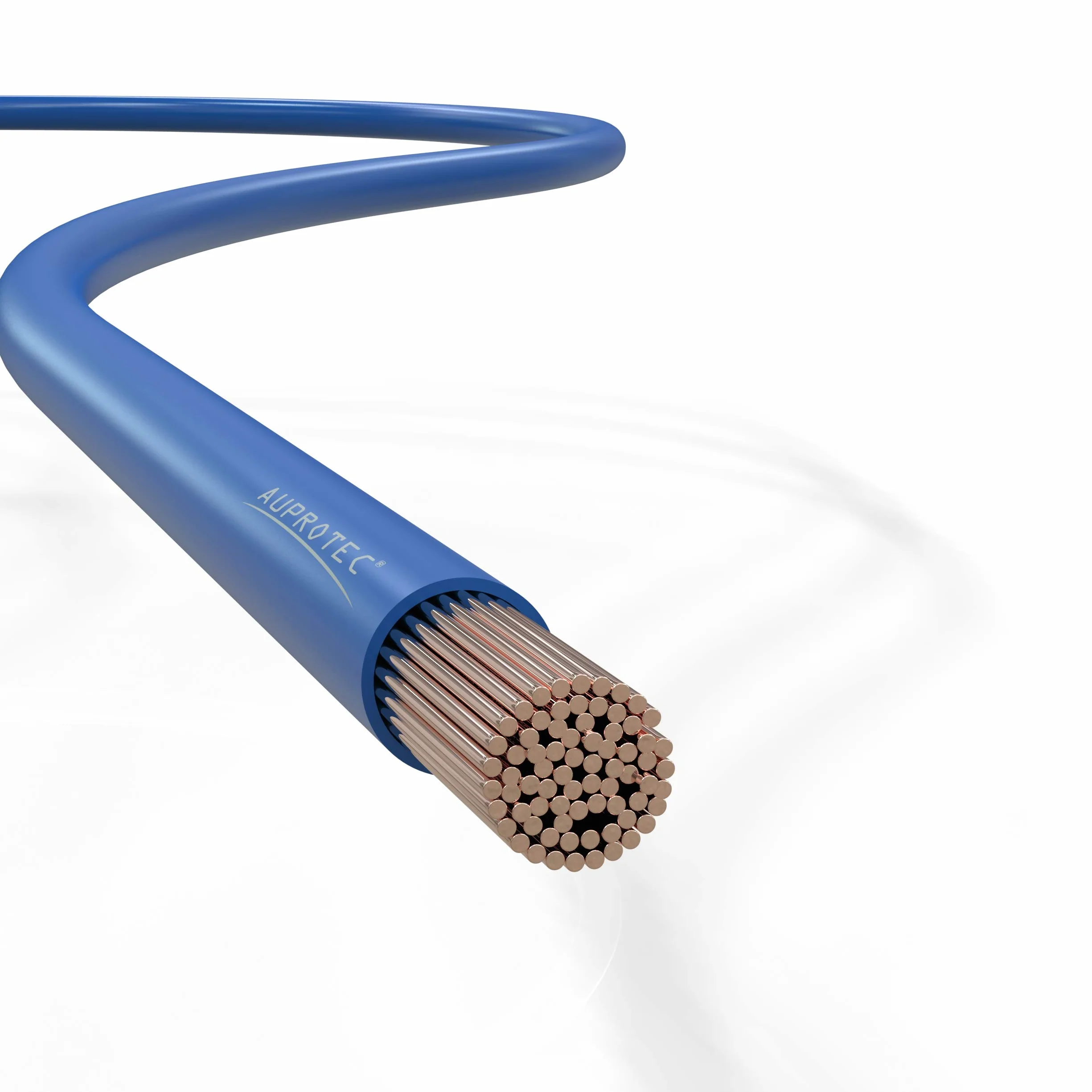 AUPROTEC Przewód samochodowy 1,0 mm² FLRY-B zestaw 9 kolorów po 10 m
