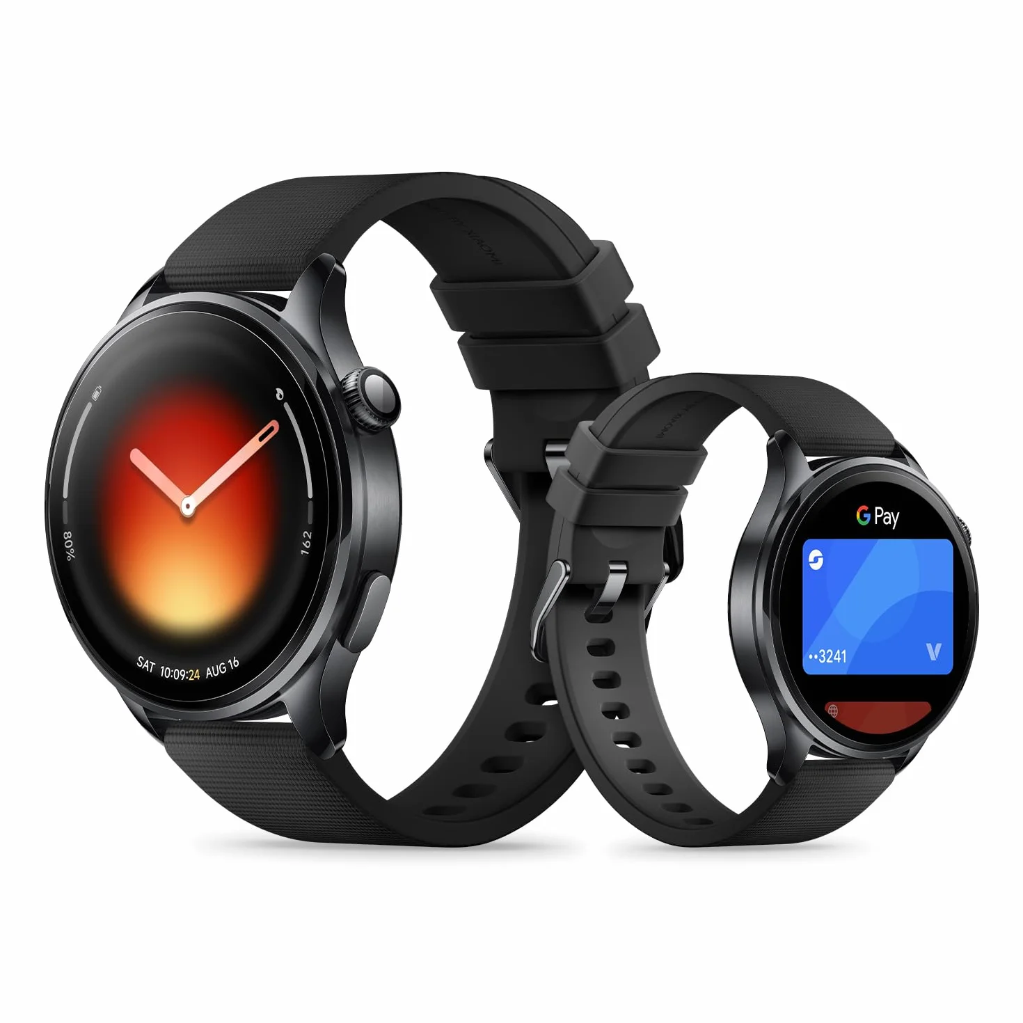 XIAOMI Smartwatch 5, Wear OS, NFC, AMOLED 1,54", GPS, 47 mm, Bluetooth, czarny
