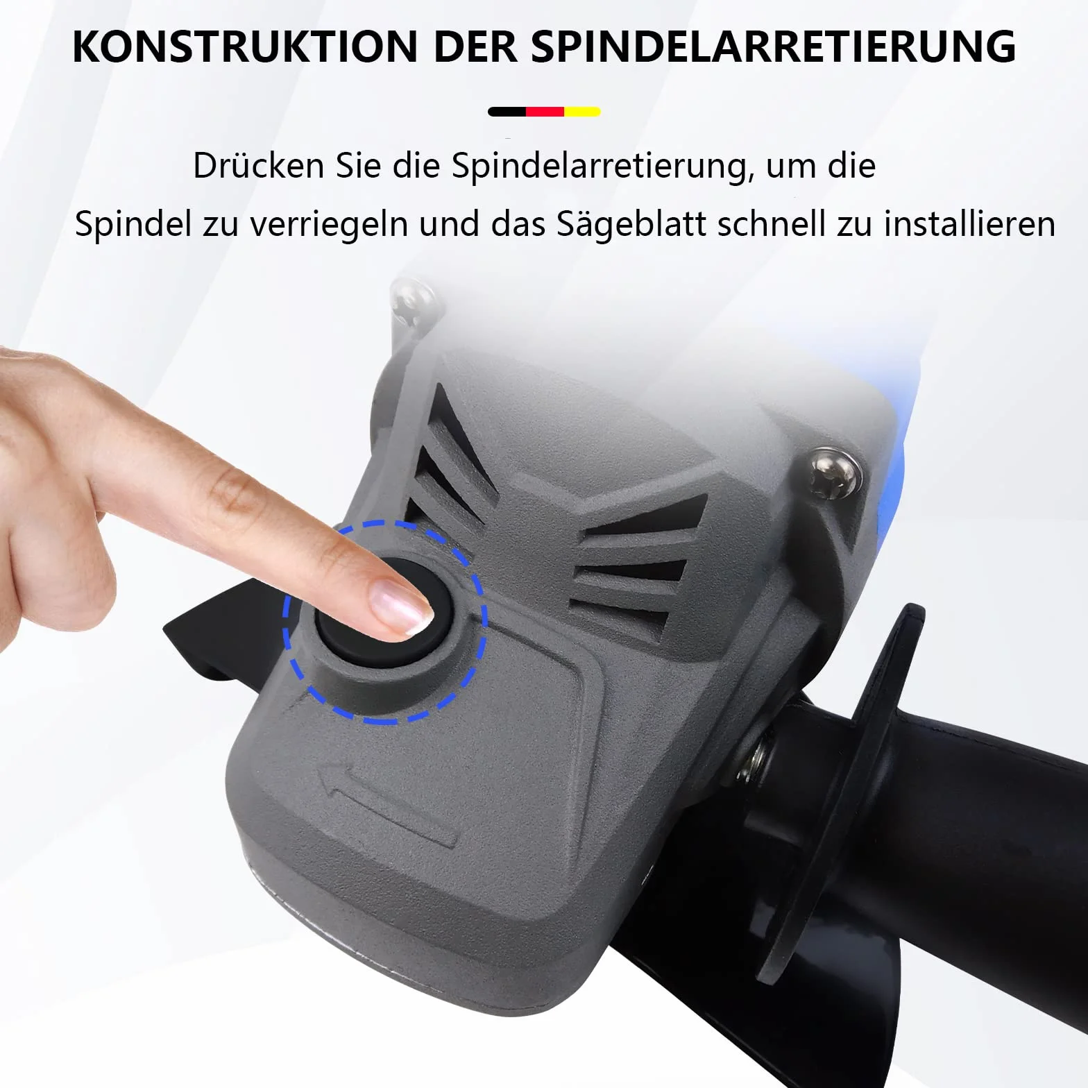Szlifierka kątowa, elektryczna szlifierka kątowa 550 W, 115 mm, tarcze tnące 1200 obr./min, narzędzia elektryczne do szlifowania metalu, drewna, betonu, stali, obrotowy uchwyt boczny, tarcza szlifierska