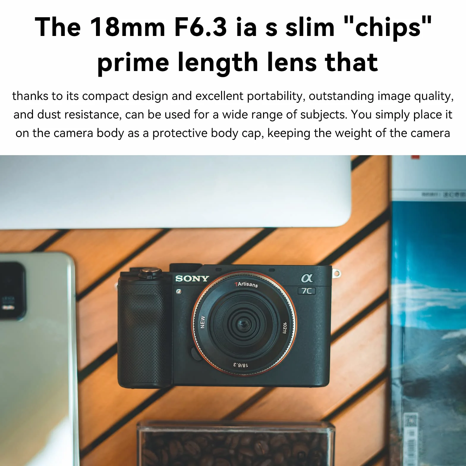 7artisans 18mm F6.3 Ultra-cienki obiektyw APS-C Prime MFT M4/3 do Panasonic