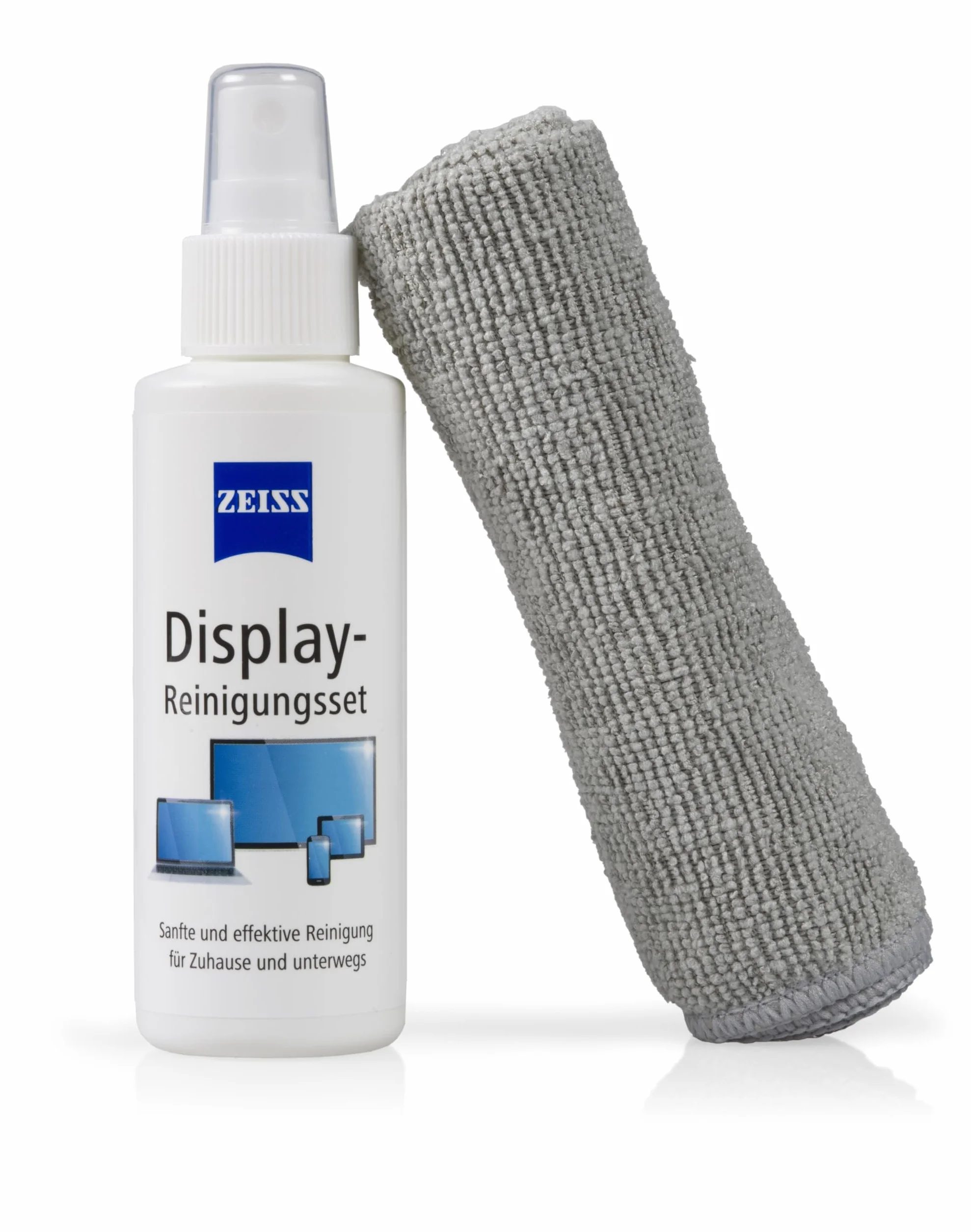 ZEISS Spray do czyszczenia wyświetlacza 30 ml ze ściereczką z mikrofibry antystatyczny