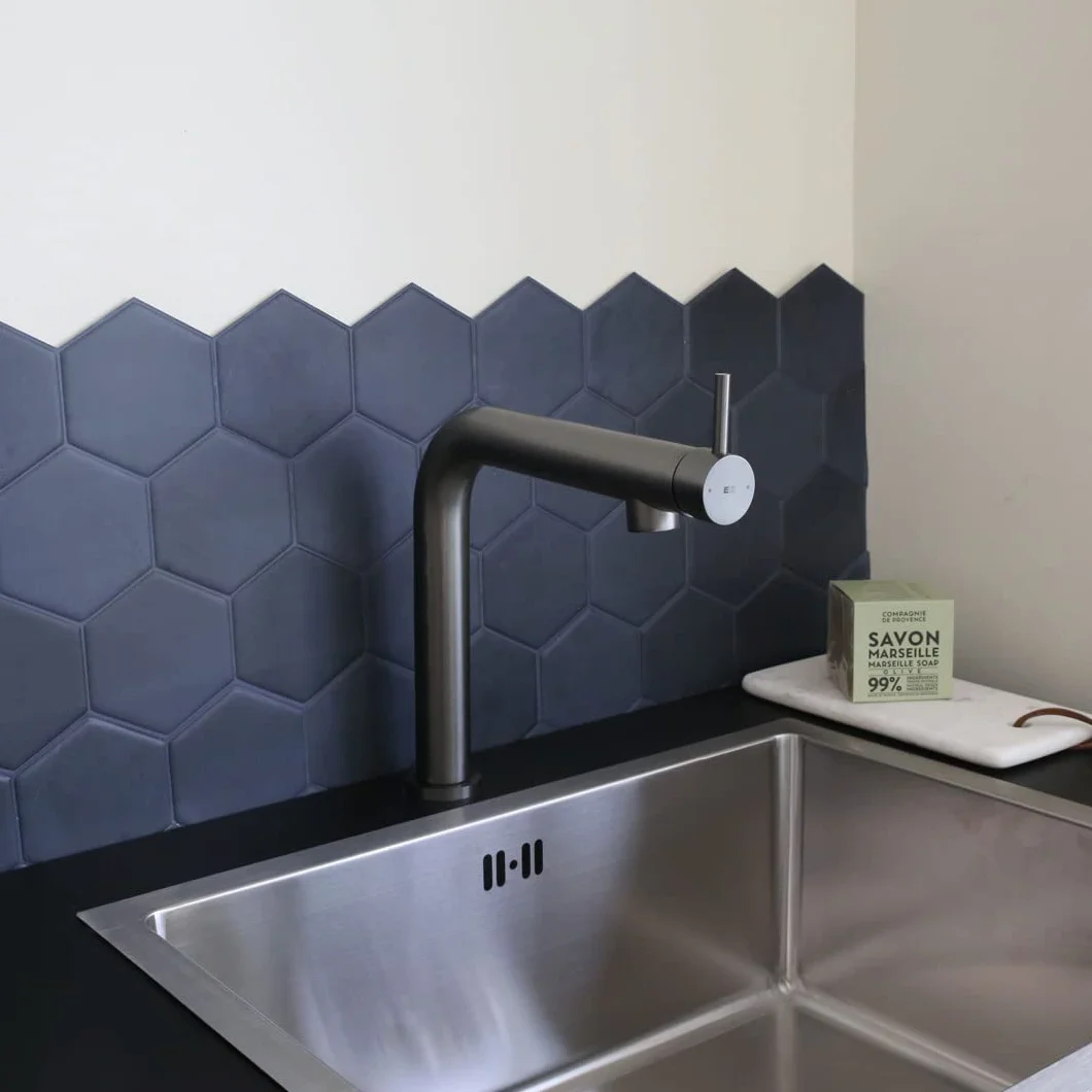 Essebagno 9019668 Magic Bateria zlewozmywakowa Gun Metal