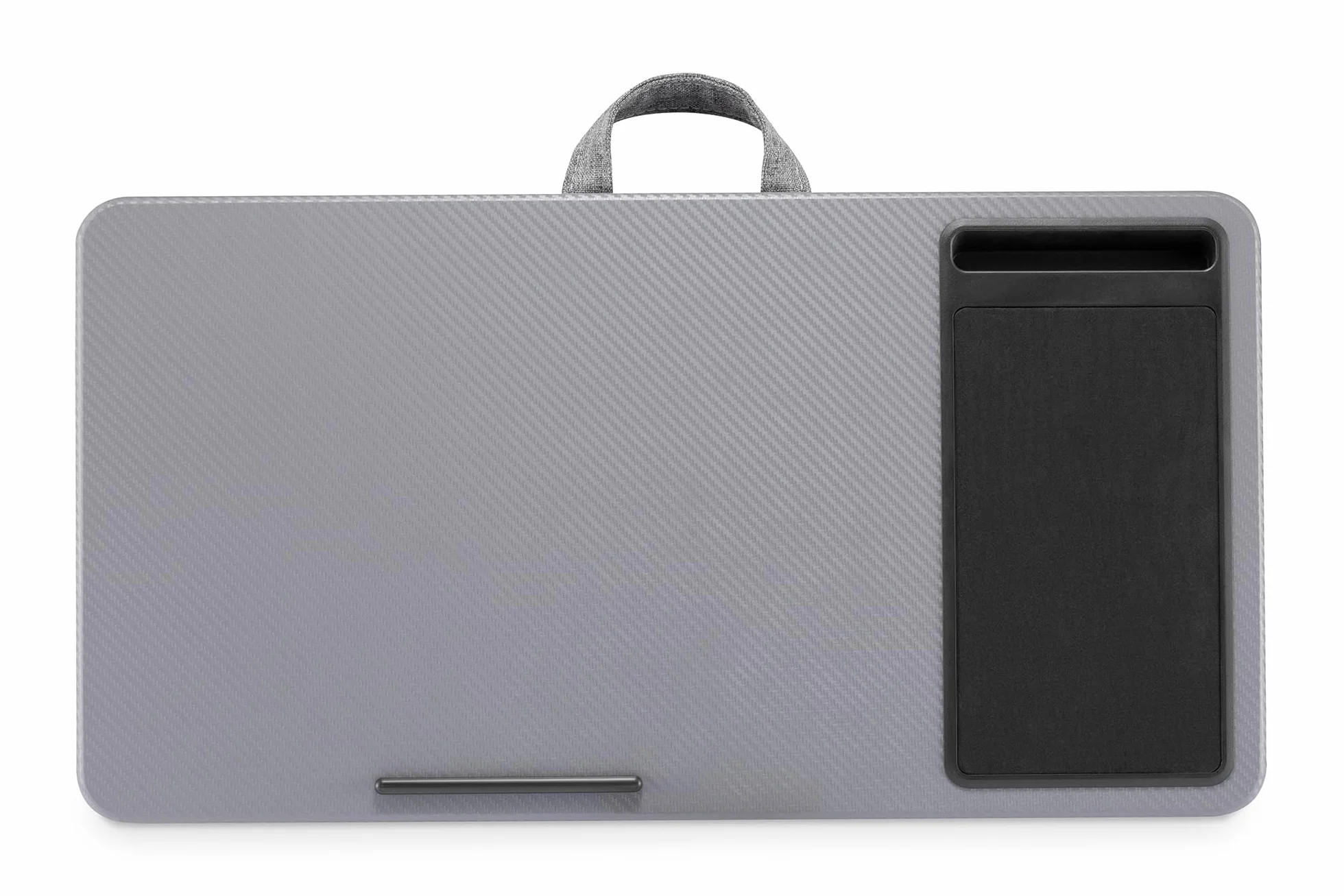 DIGITUS Poduszka pod laptopa z uchwytem na smartfona i podkładką pod mysz 17" szara
