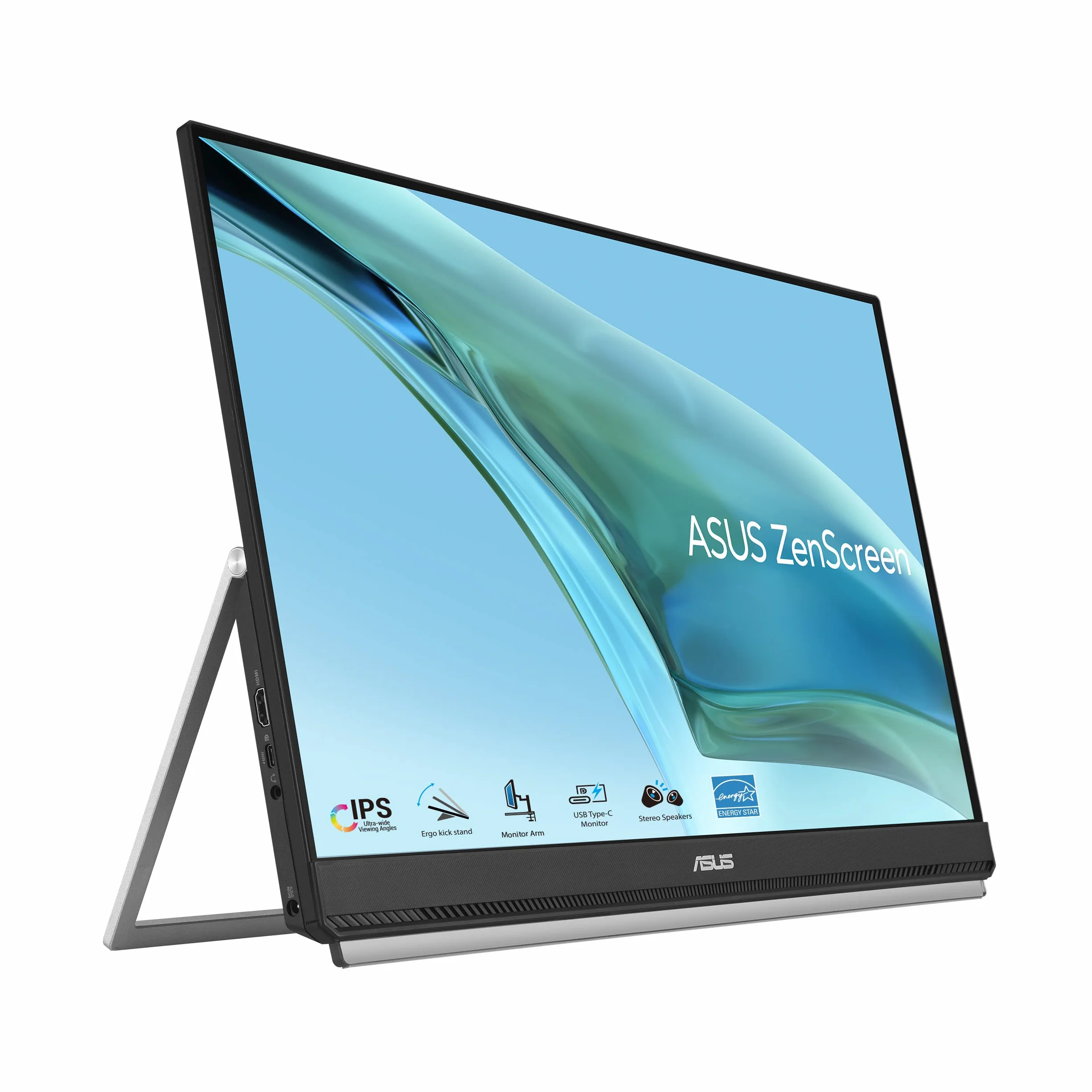 ASUS ZenScreen MB249C przenośny monitor 24" Full HD IPS USB-C bezramkowy
