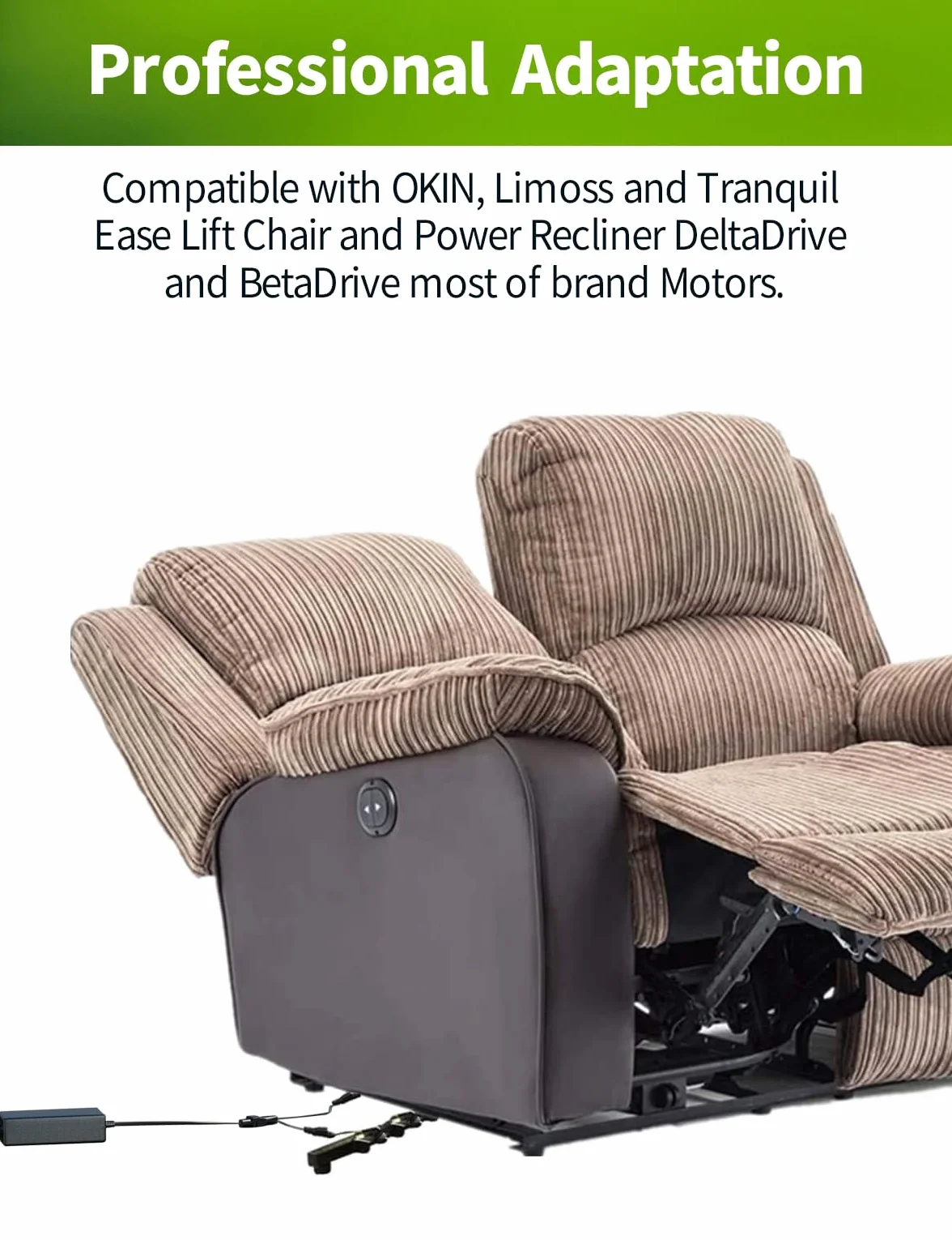 Zasilacz AC/DC 29V 2A Zamiennik OKIN Limoss Pride Golden La-Z-Boy Med-Lift Tranquil Ease 0,5m