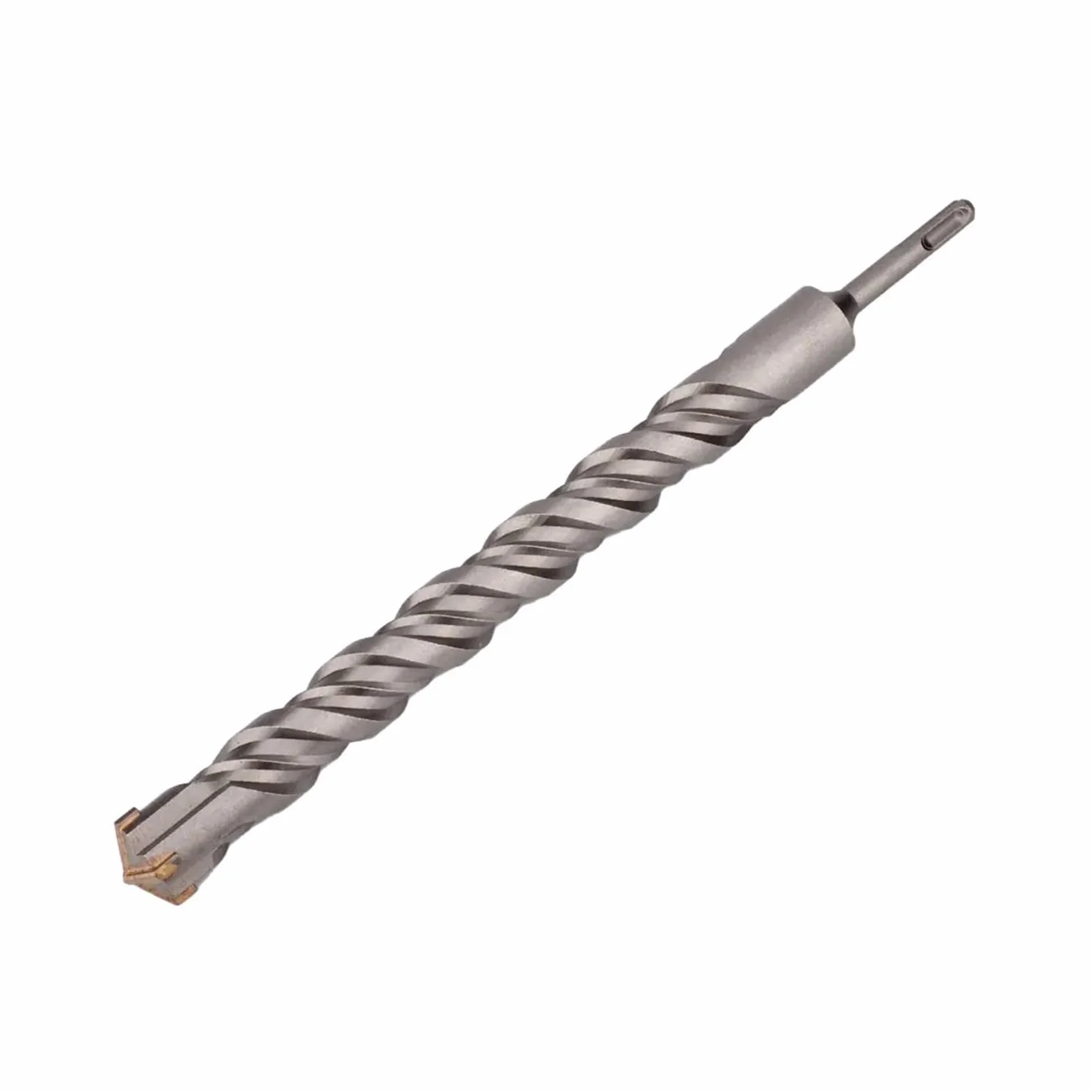 1 szt. Elektryczny młot udarowy SDS PLUS Double Helix 4-ostrzowy wiertło do betonu ze stopu, do wiercenia w ścianie(25 x 450mm/17.71in)