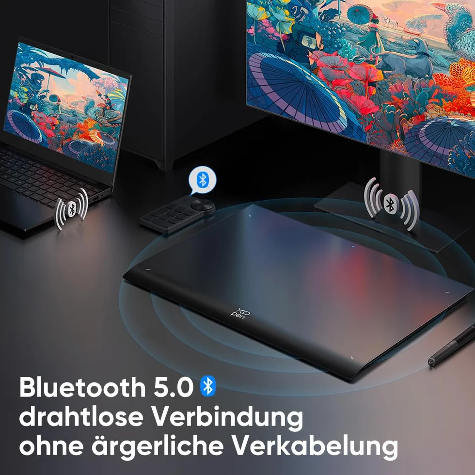XPPen Deco Pro XLW Gen 2 tablet graficzny 16K poziomy ciśnienia Bluetooth 5.0 bez wyświetlacza