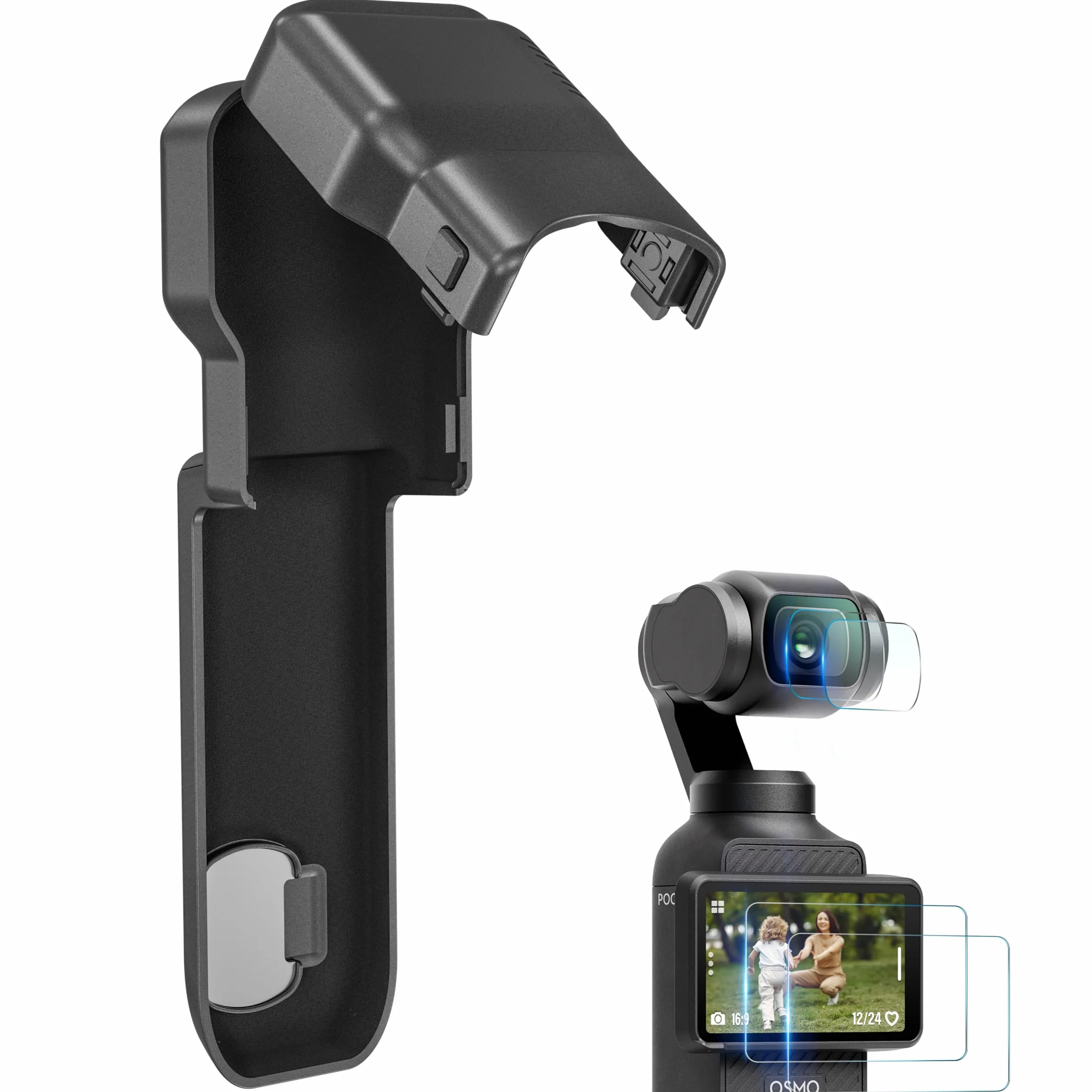 STARTRC Pocket 3 Gimbal pokrowiec ochronny do DJI Osmo Pocket 3 Creator Combo, ochrona przed upadkiem, r?czny ochraniacz ekranu obiektywu aparatu do DJI Pocket 3 akcesoria（NOT for POKECT4）