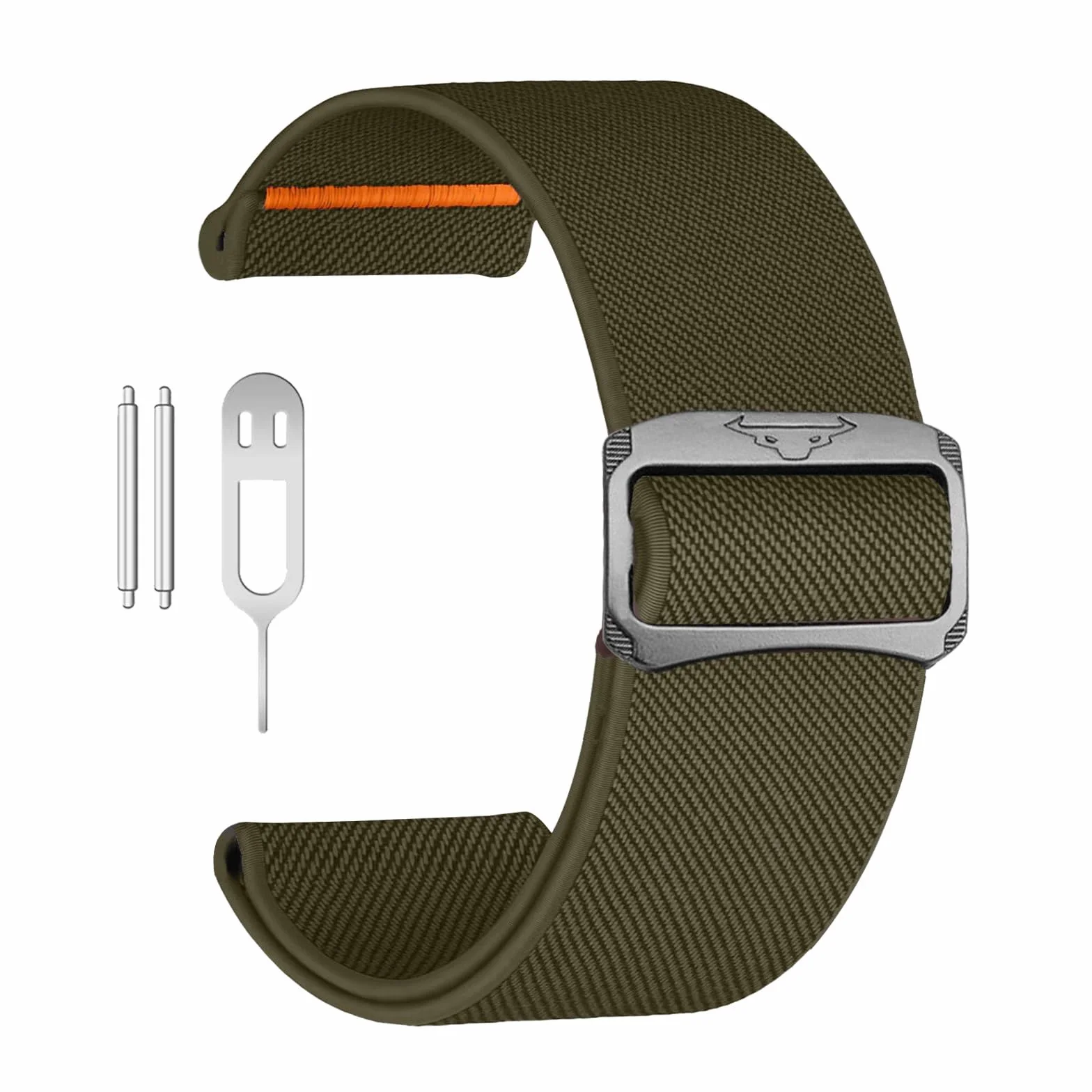 YOOSIDE Elastyczny nylonowy pasek do zegarka Garmin Instinct 3 45 mm / Instinct E 45 mm