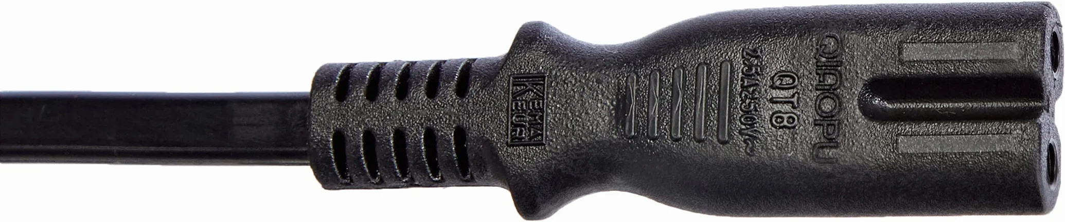 PremiumCord Kabel Zasilający 230V 2m IEC 320 C7 Czarny