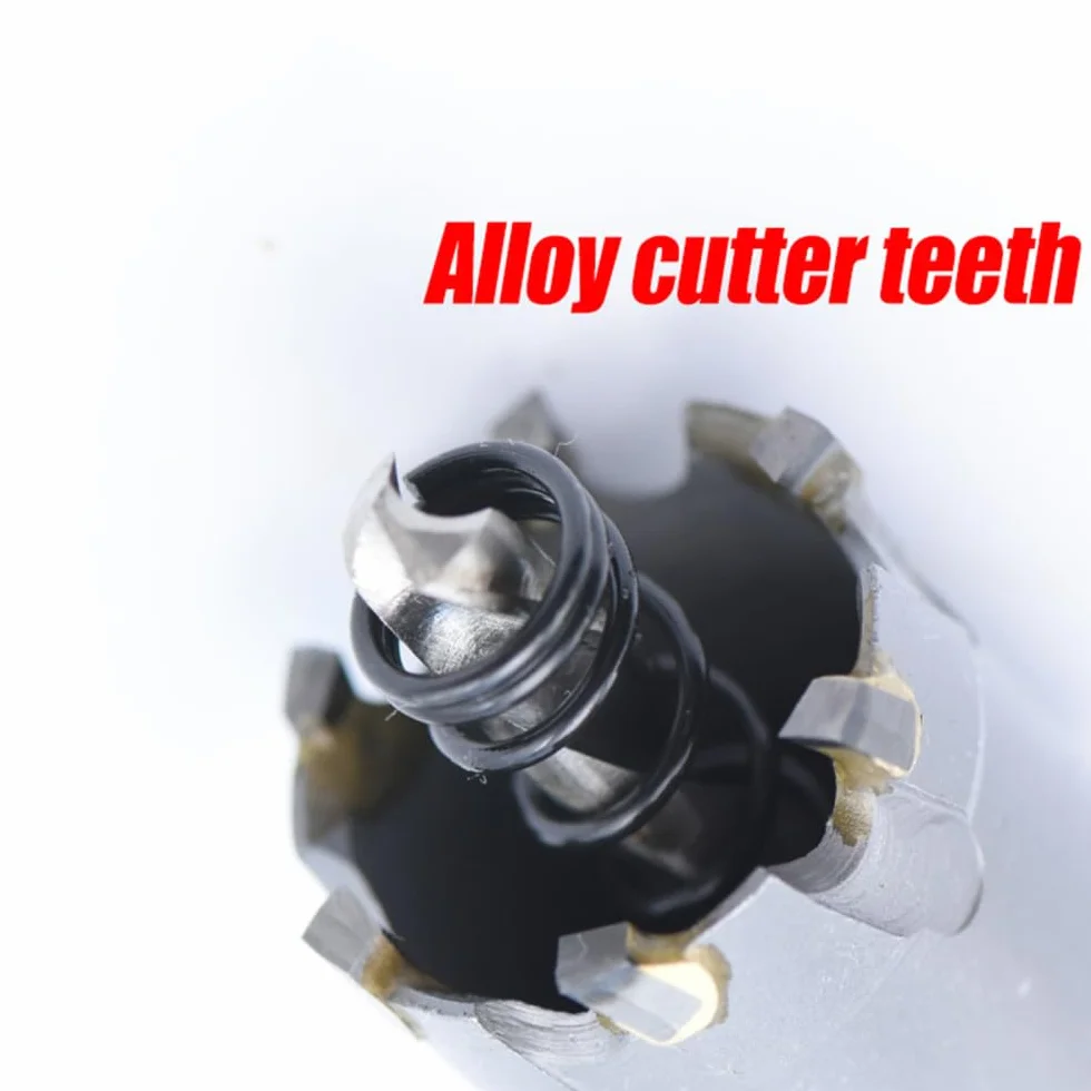 1pc 16-50mm wiertło rdzeniowe otwornica ze stali nierdzewnej TCT wiertło z końcówką węglikową cięcie metalu elektronarzędzia do wiercenia, 89 mm