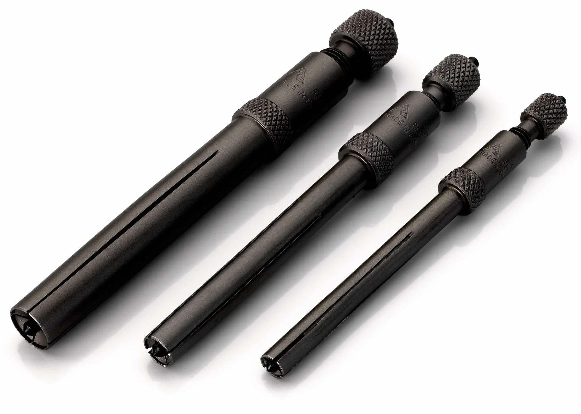 Regulowany zestaw dziurkaczy R430 143, czarny, 3 sztuk