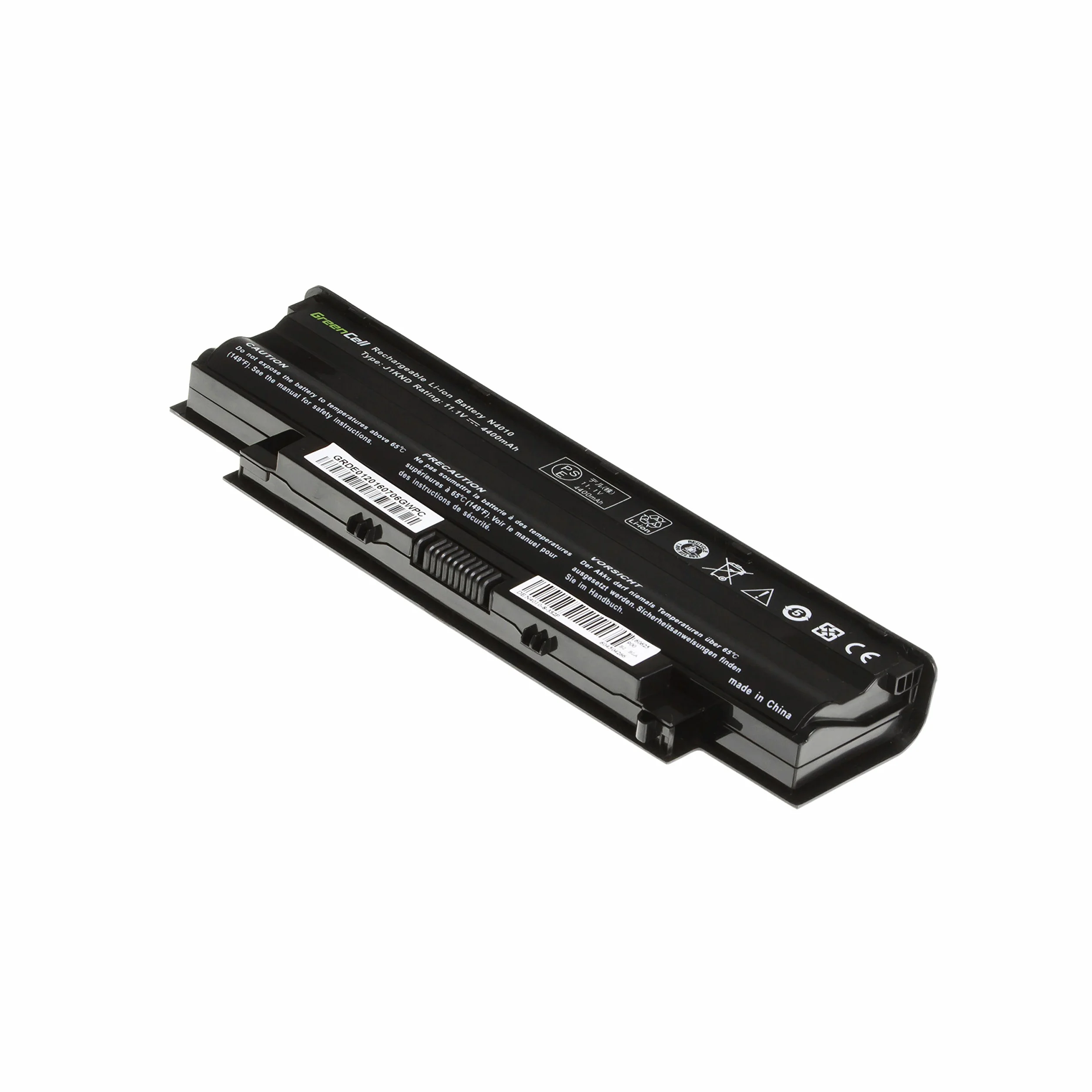 Green Cell Bateria J1KND do Dell Inspiron 15R N5010 N5050 17R N7010 Vostro 4400mAh 11.1V Czarna