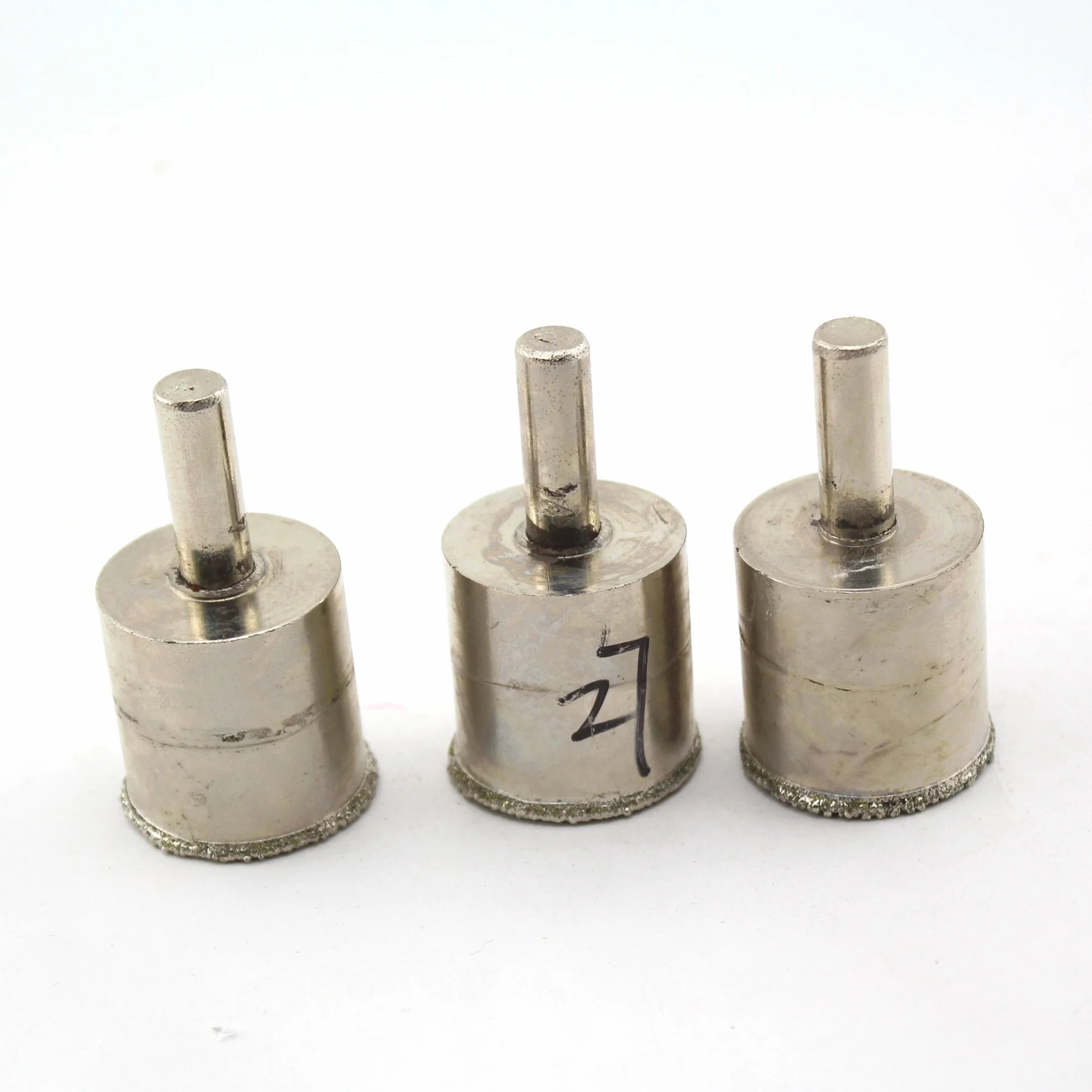 ILOVETOOL 27 mm ziarnistość 80 diamentowe wiertło szlifierskie sferyczne wklęsłe głowica montowana punkt jadeit rzeźba lapidarne narzędzia rzeźbienie koralik kamień kamienie kamienie