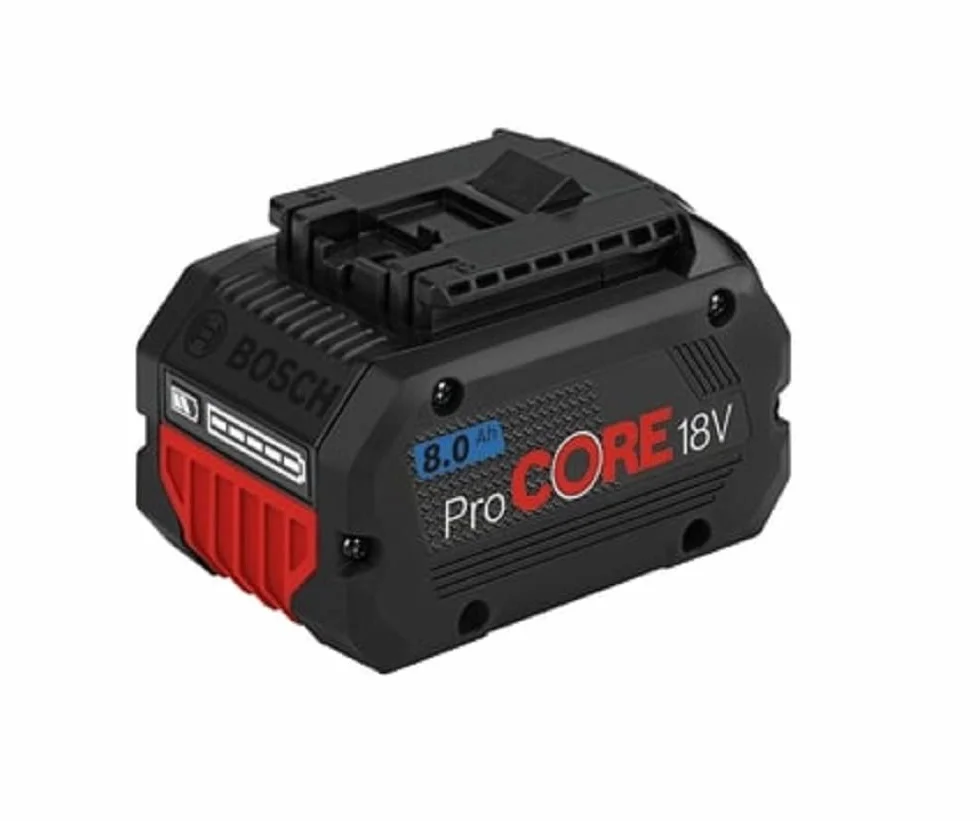 Bosch Professional Zestaw startowy akumulatorów 18 V (2 x akumulator ProCORE18 V 8,0 Ah + szybka ładowarka GAL 1880 CV)