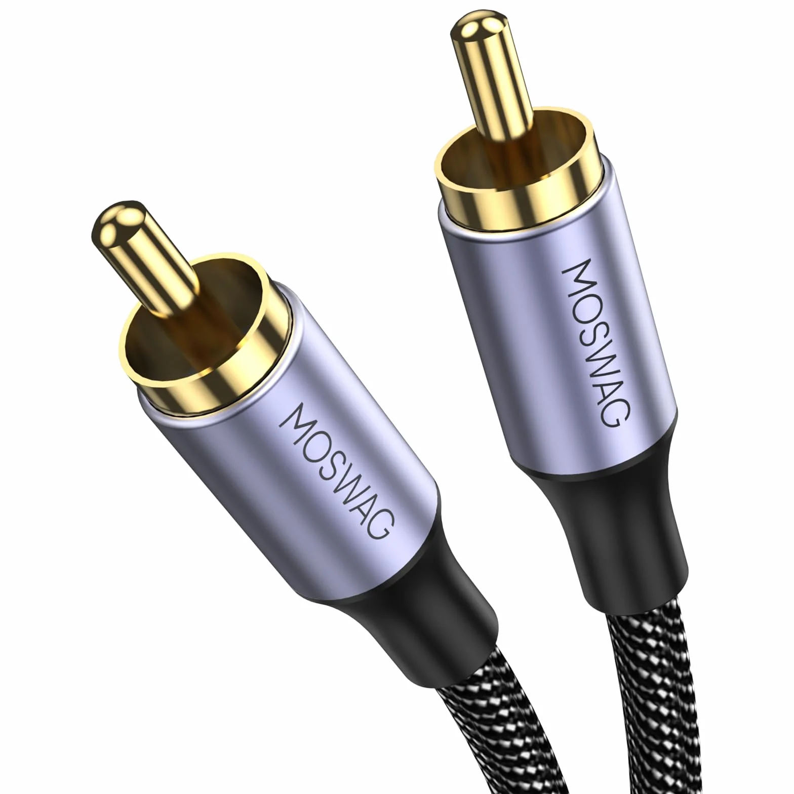 MOSWAG kabel RCA cyfrowy koaksjalny Cinch 3M do subwoofera