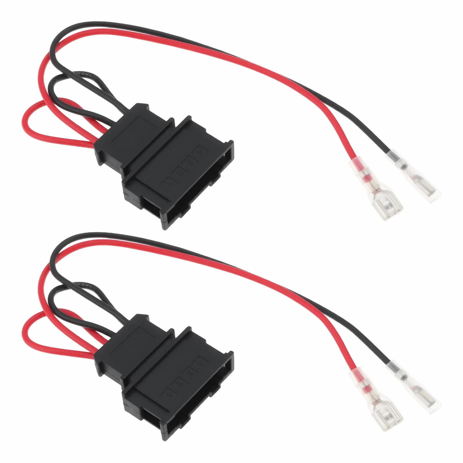 OTOTEC 2 x wiązka przewodów głośników samochodowych CT55-VW02/1 kompatybilna z Volkswagen Transporter T5/T5.1