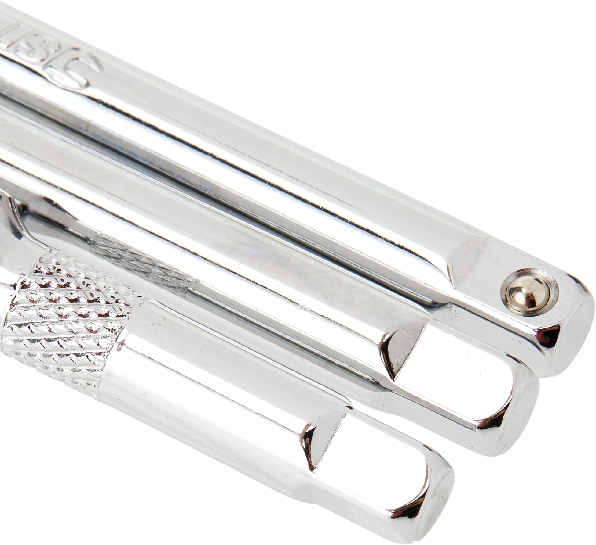 Silverline 598440 Zestaw drążków przedłużających, 3 szt., 1/10.2 cm, srebrny