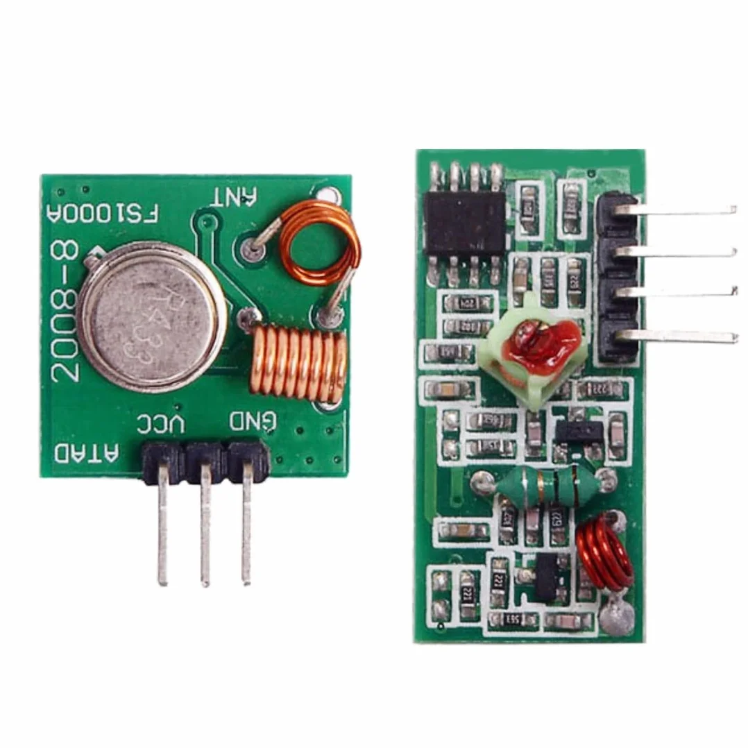DollaTek Bezprzewodowy Moduł Nadawczy i Odbiornika 433Mhz RF do Arduino Raspberry Pi MCU