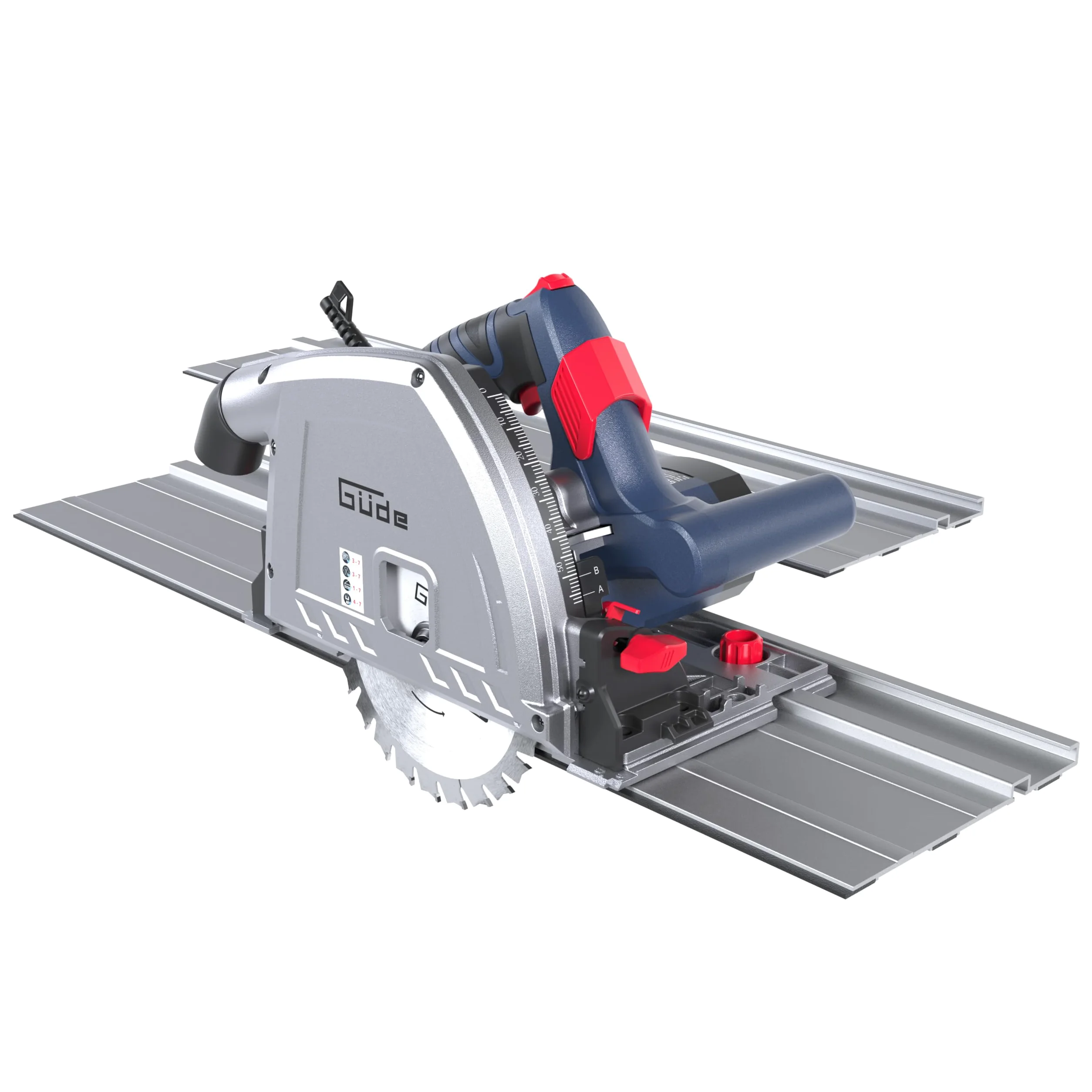 Güde Pilarka Tarczowa, Niebieski, 165 mm