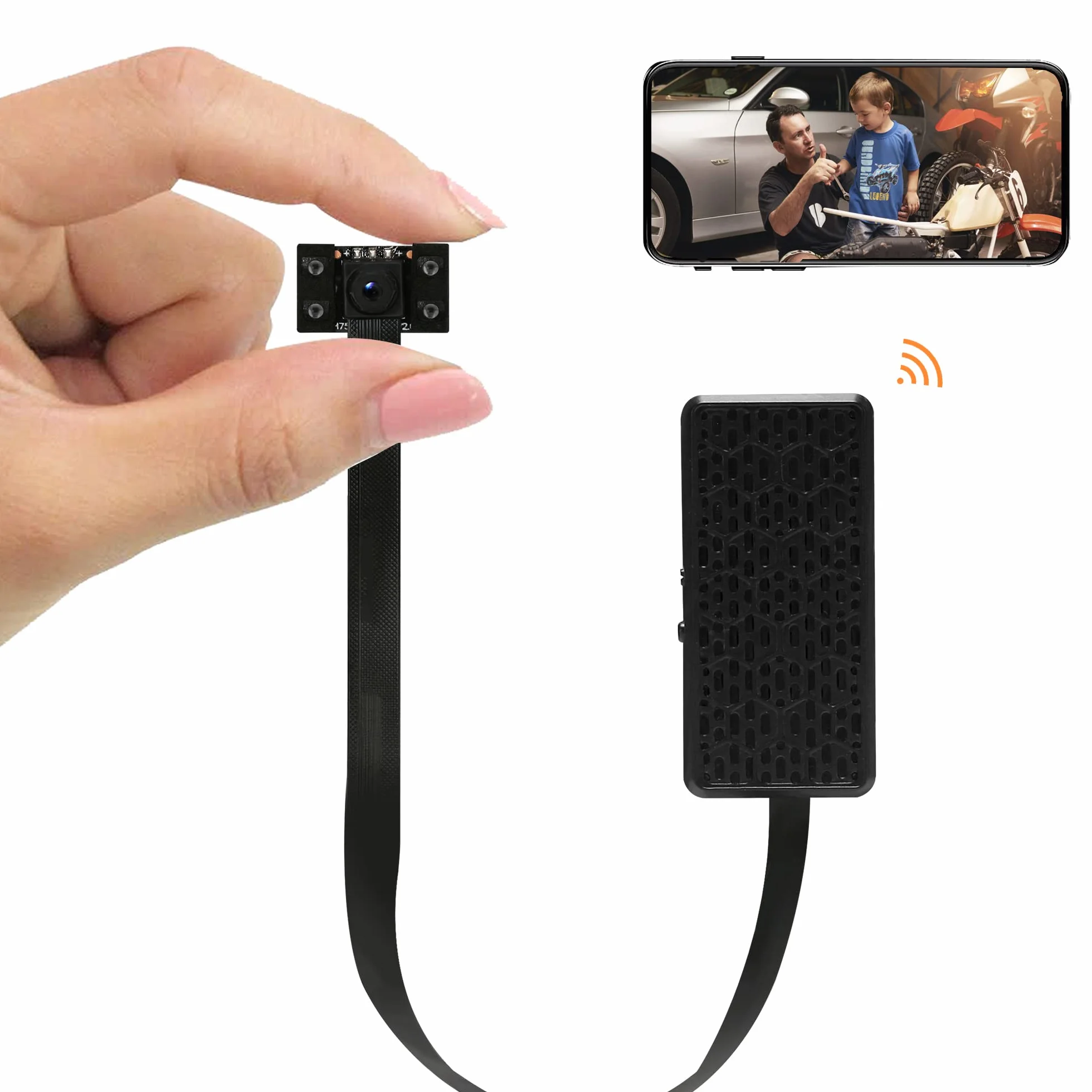 HiKam Mini kamera WLAN 4K HD 2600 mAh IP WiFi do monitoringu