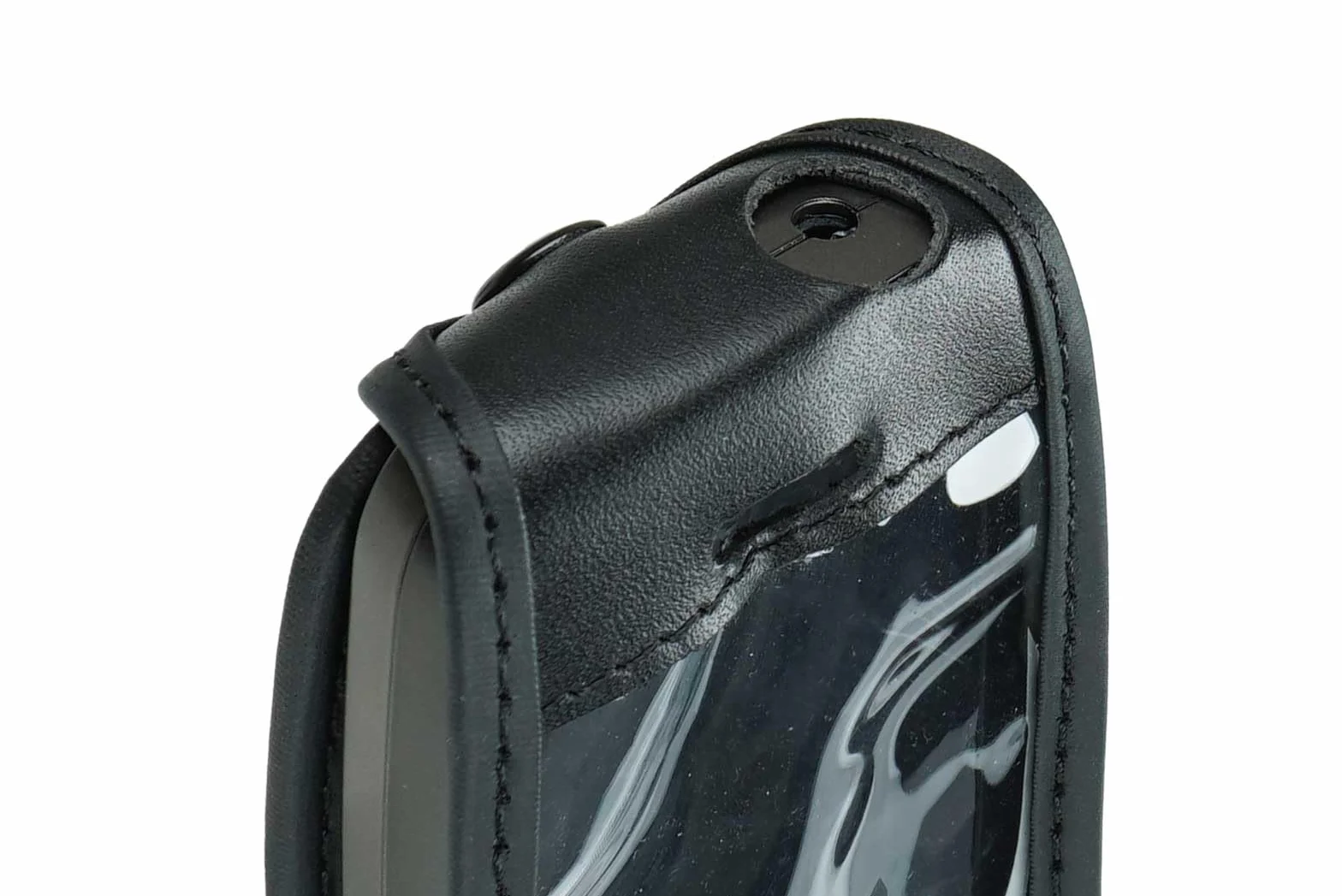 Skórzane etui z klipsem do paska kompatybilne z Nokia 3210 (2024) czarne
