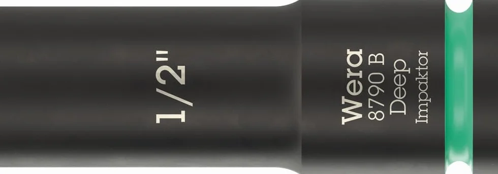 Listwa magnetyczna 9661 B Impaktor Deep Imperial 1 z zestawem kluczy nasadowych, 3/8", 9 części