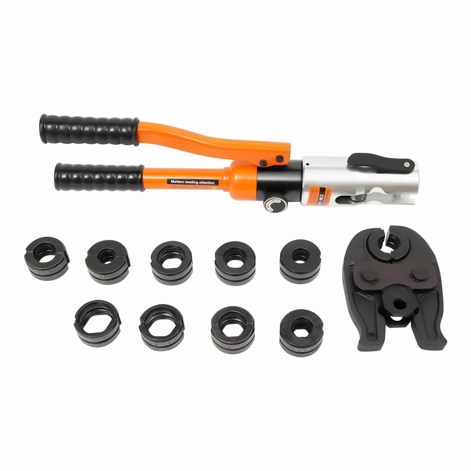 10T hydrauliczne szczypce zaciskowe do rur, szczypce zaciskowe do rur miedzianych 12-28 mm, zaciskarka do węża z V12, V15, V18, V22, V28, M12, M15, M18, M22, M28, sześciokątne zaciskanie, CW
