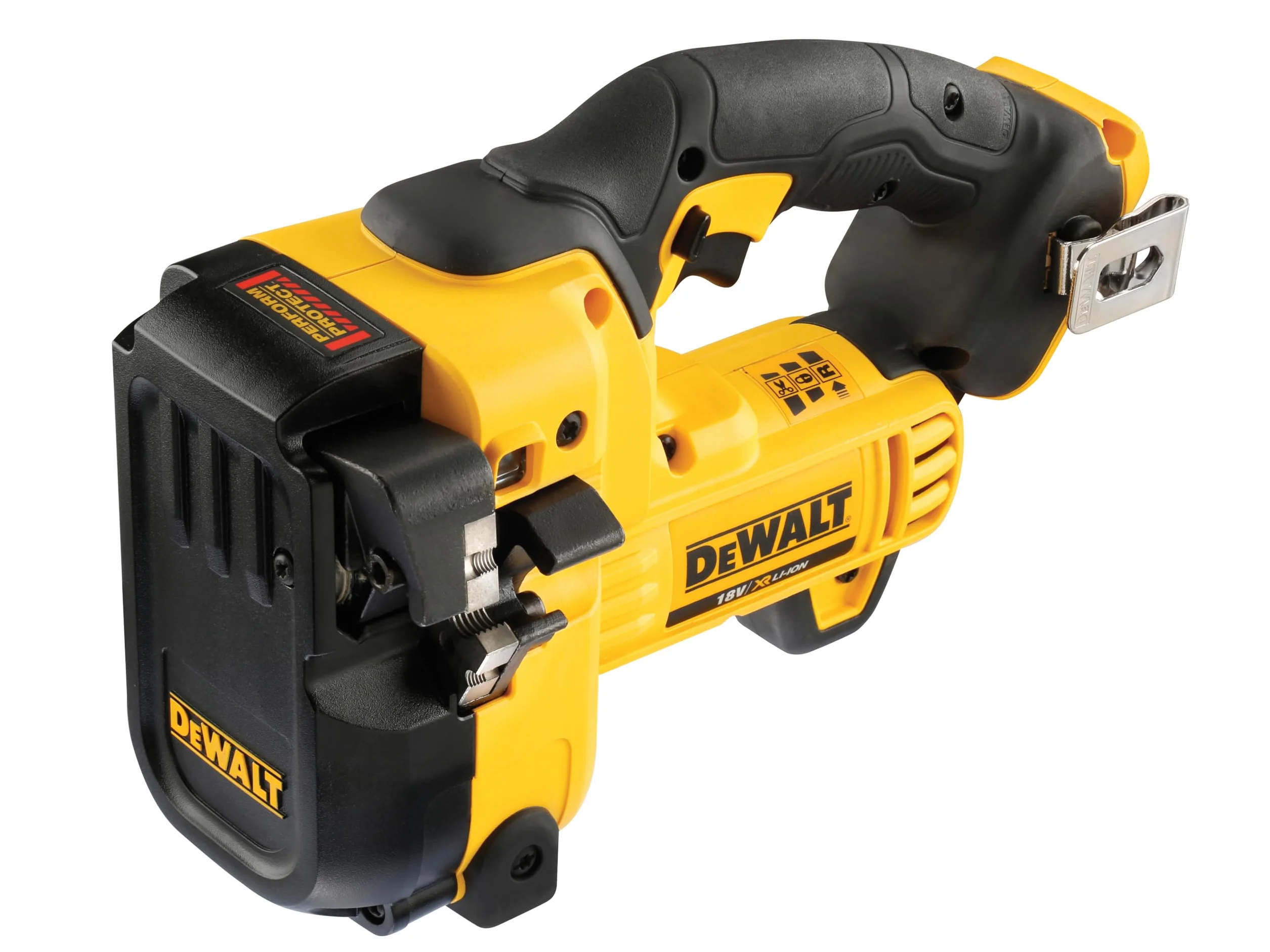 Dewalt DCS350N-XJ Przecinarka do Drutu 18 V Czarny Żółty