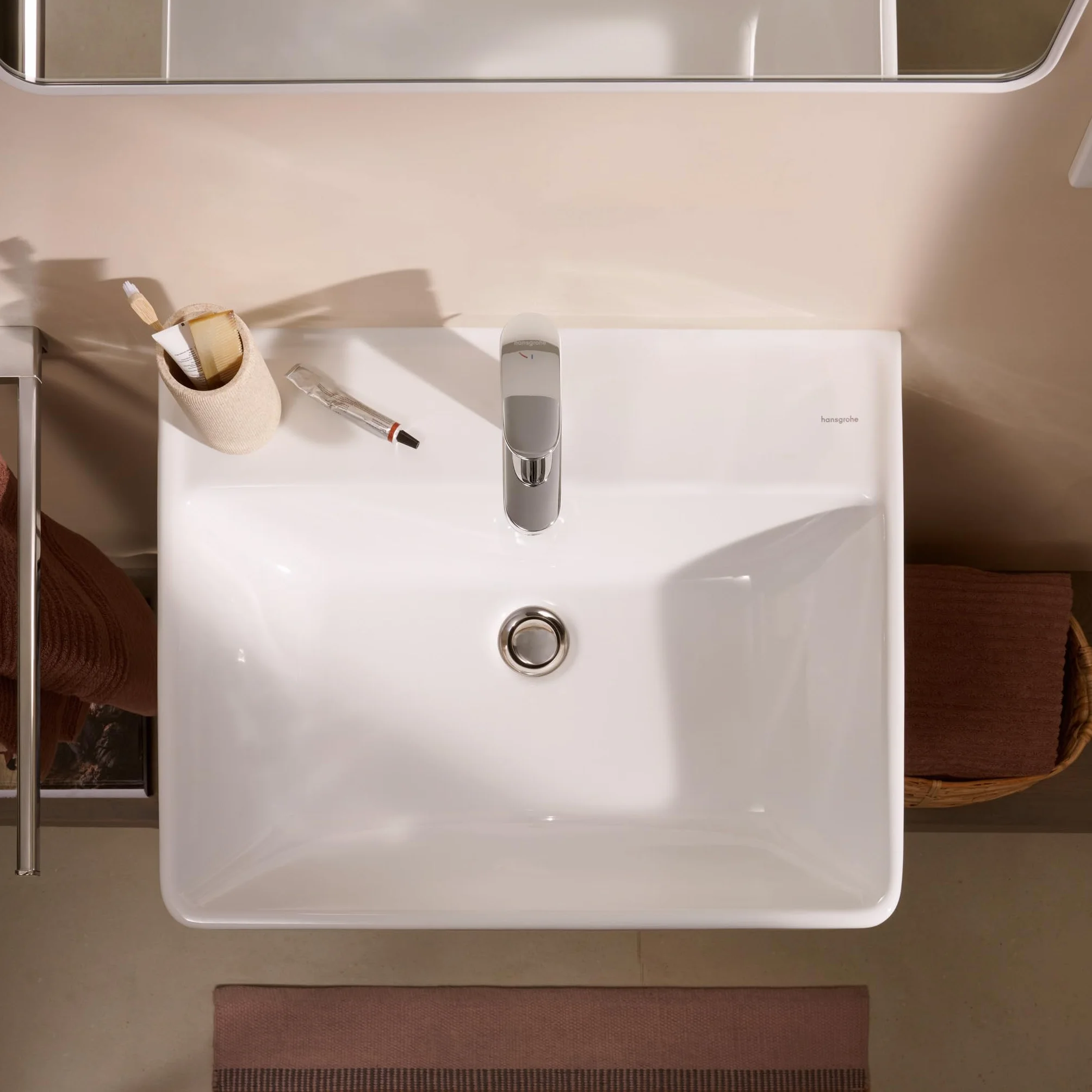 hansgrohe Zestaw odpływowy, chrom
