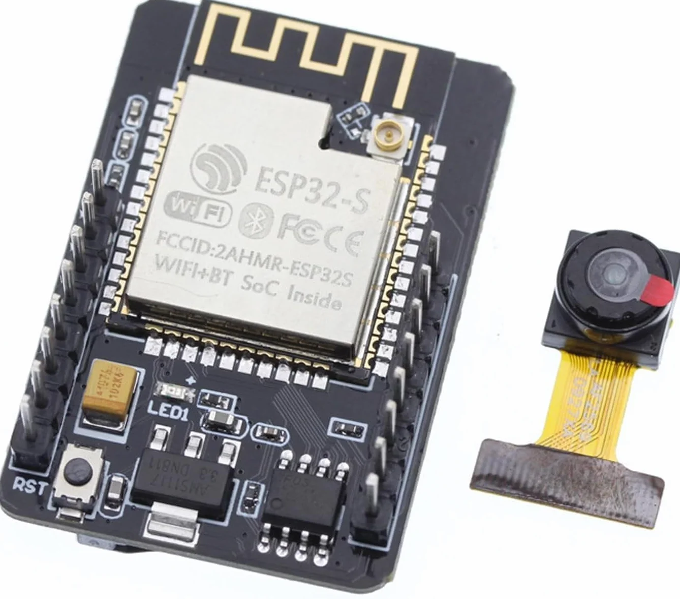 ESP32-CAM ESP32 moduł z kamerą OV2640 ESP-CAM-MB 4M DC 5V WiFi Bluetooth Arduino
