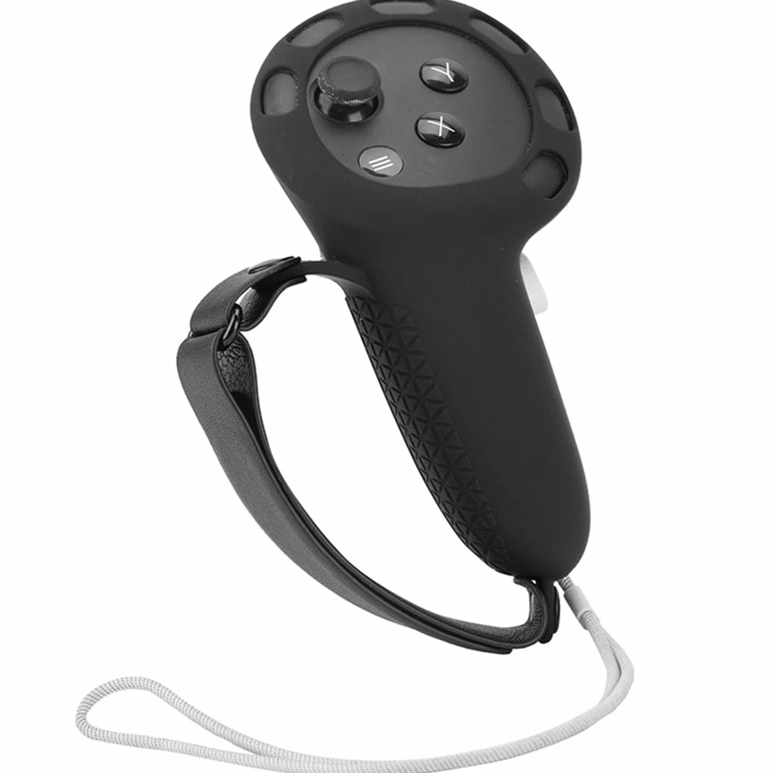 Meta Quest 3 silikonowa osłona uchwyt regulowane paski na kostki VR akcesoria