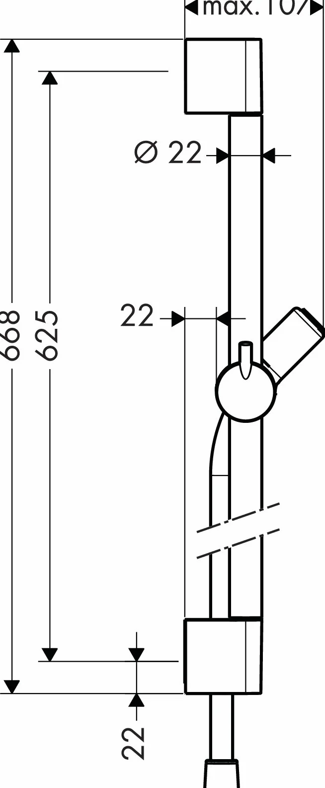 UNICA CHR. HANSGROHE ROHE 27611000