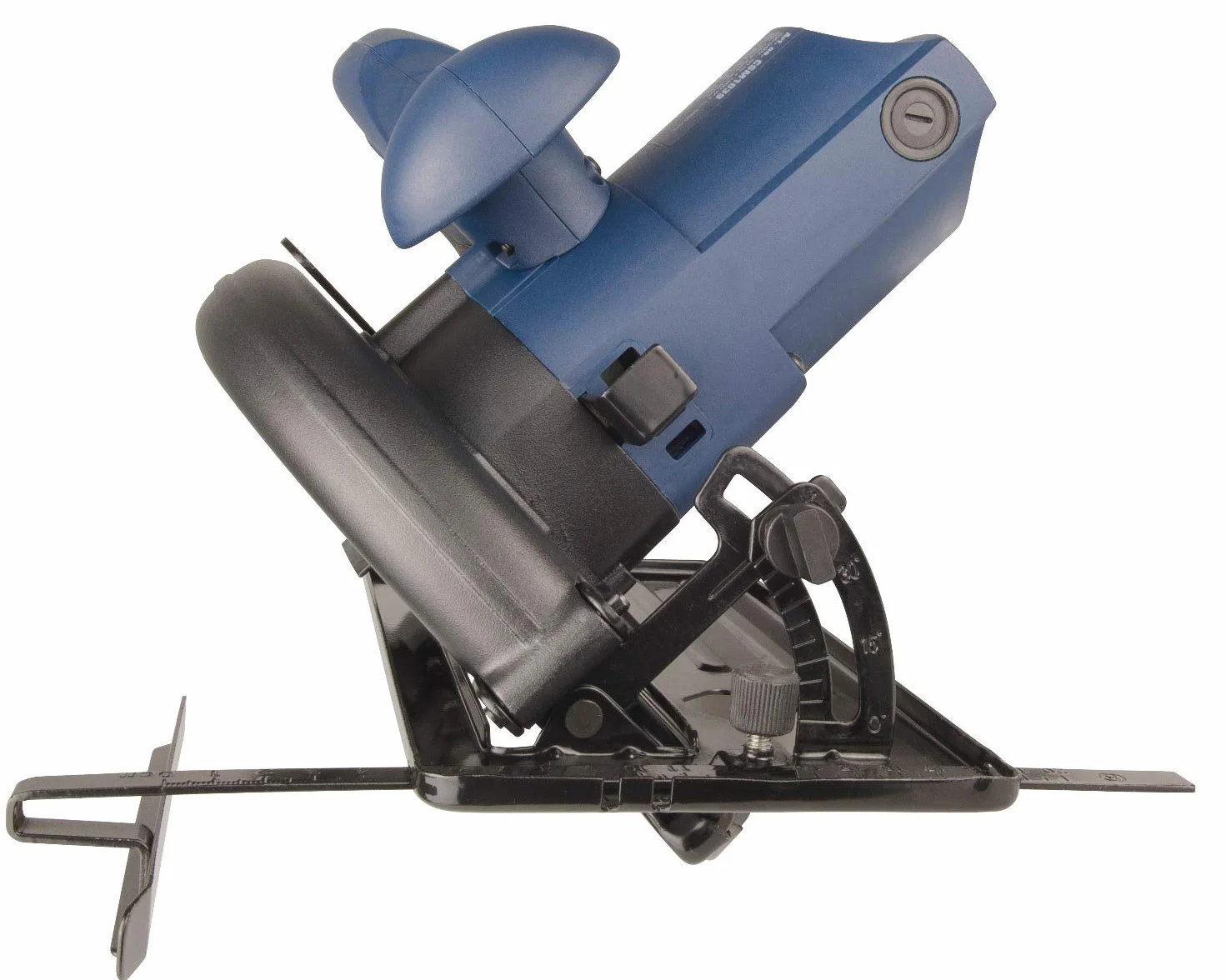 FERM Piła tarczowa 1200 W – 185 mm blokada wrzeciona – regulowana podstawa (45 i 90 stopni) – w zestawie brzeszczot piły TCT i prowadnica równoległa