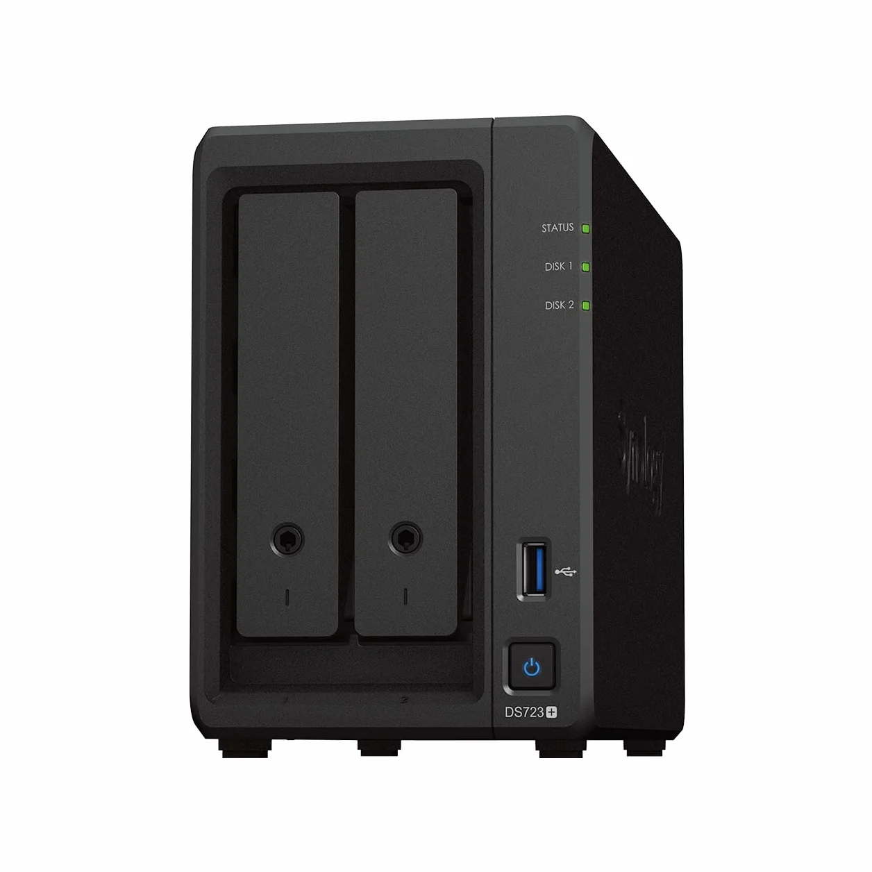 Synology DS723+ Serwer NAS 2 GB Czarny