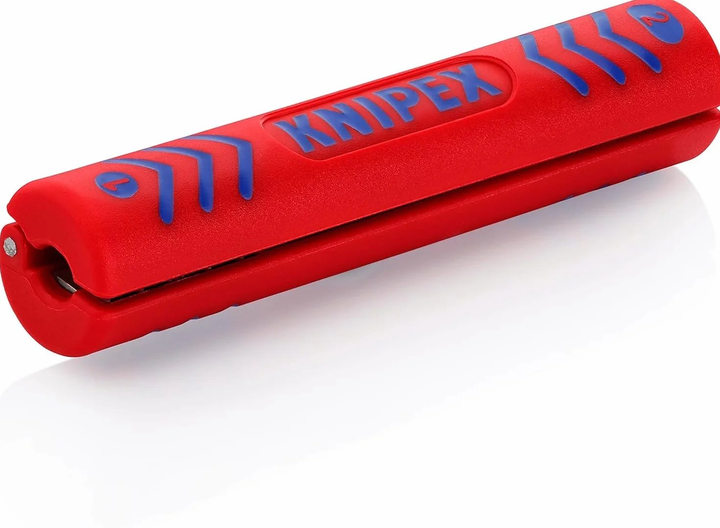 KNIPEX Narzędzie do ściągania izolacji kabli koncentrycznych uniwersalne w blister 100 mm, 16 60 100 SB